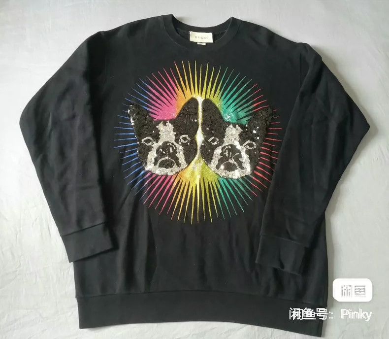 Gucci Gucci Double dog head sequin sweatshirt 2501-Nextarrow Size US L / EU 52-54 / 3 - 1 Thumbnail