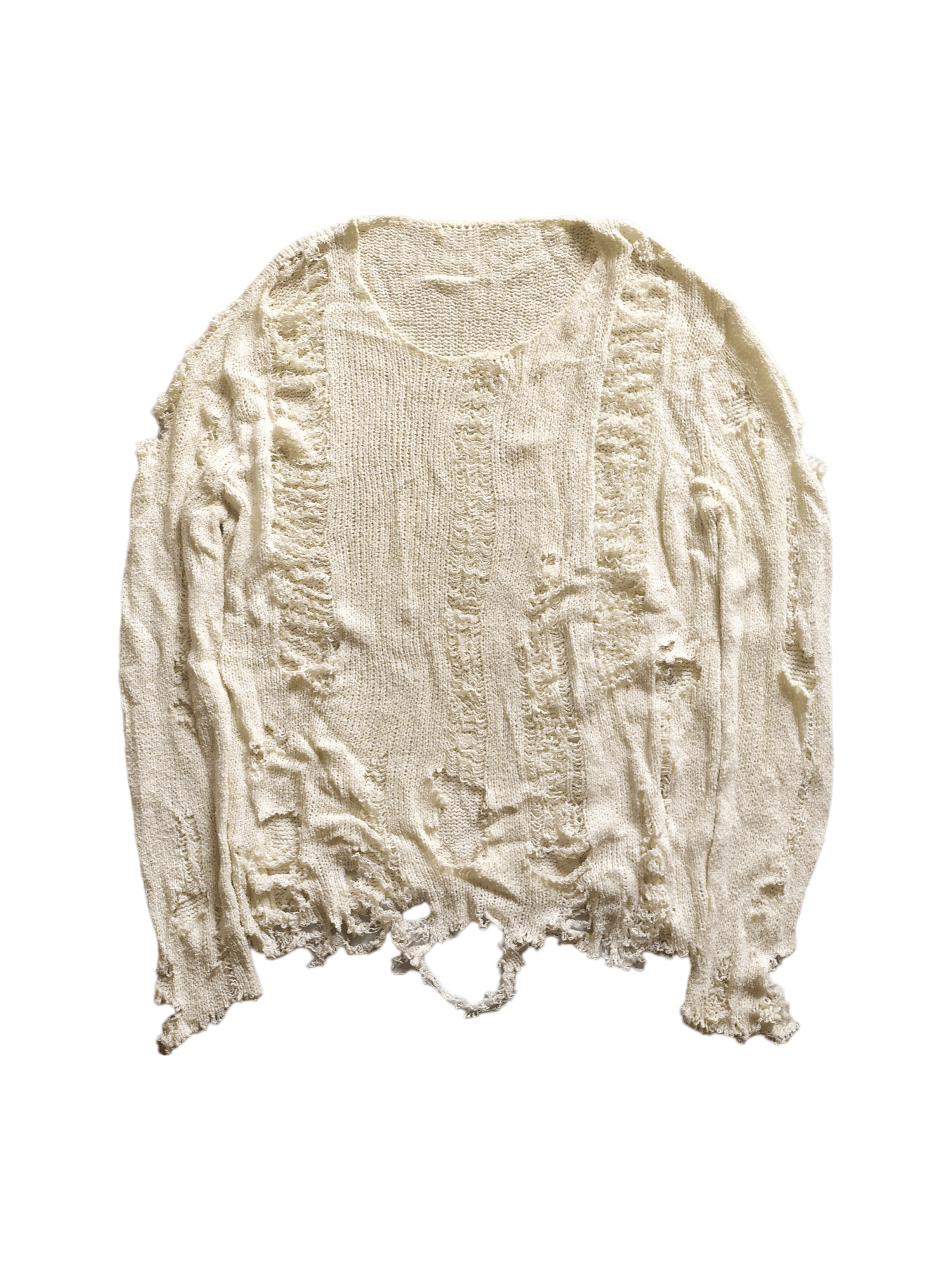 Distressed Knitwear