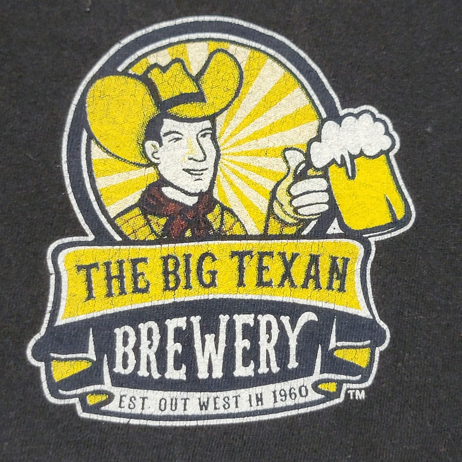 Other The Big Texan Brewery Black T-Shirt - Size Large Size US L / EU 52-54 / 3 - 4 Thumbnail