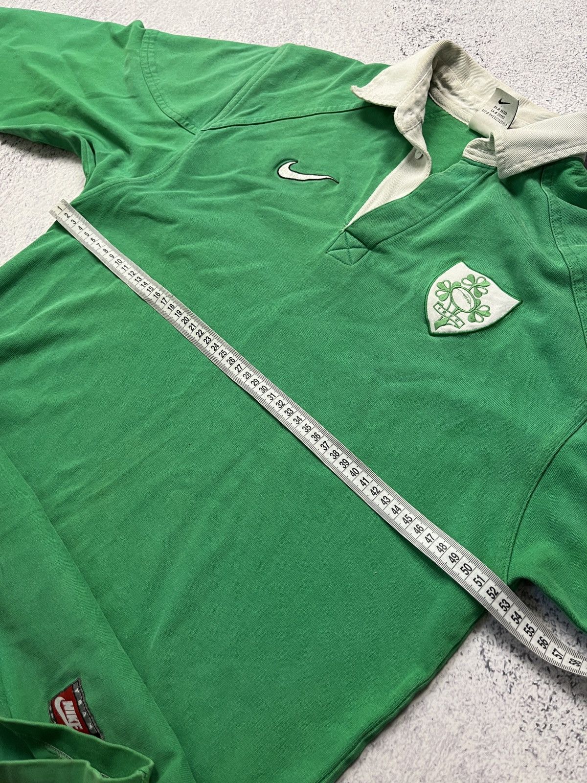 Nike Vintage Nike Ireland 1998 Retro Rugby Longsleeve Shirt Rare Size US M / EU 48-50 / 2 - 19 Thumbnail