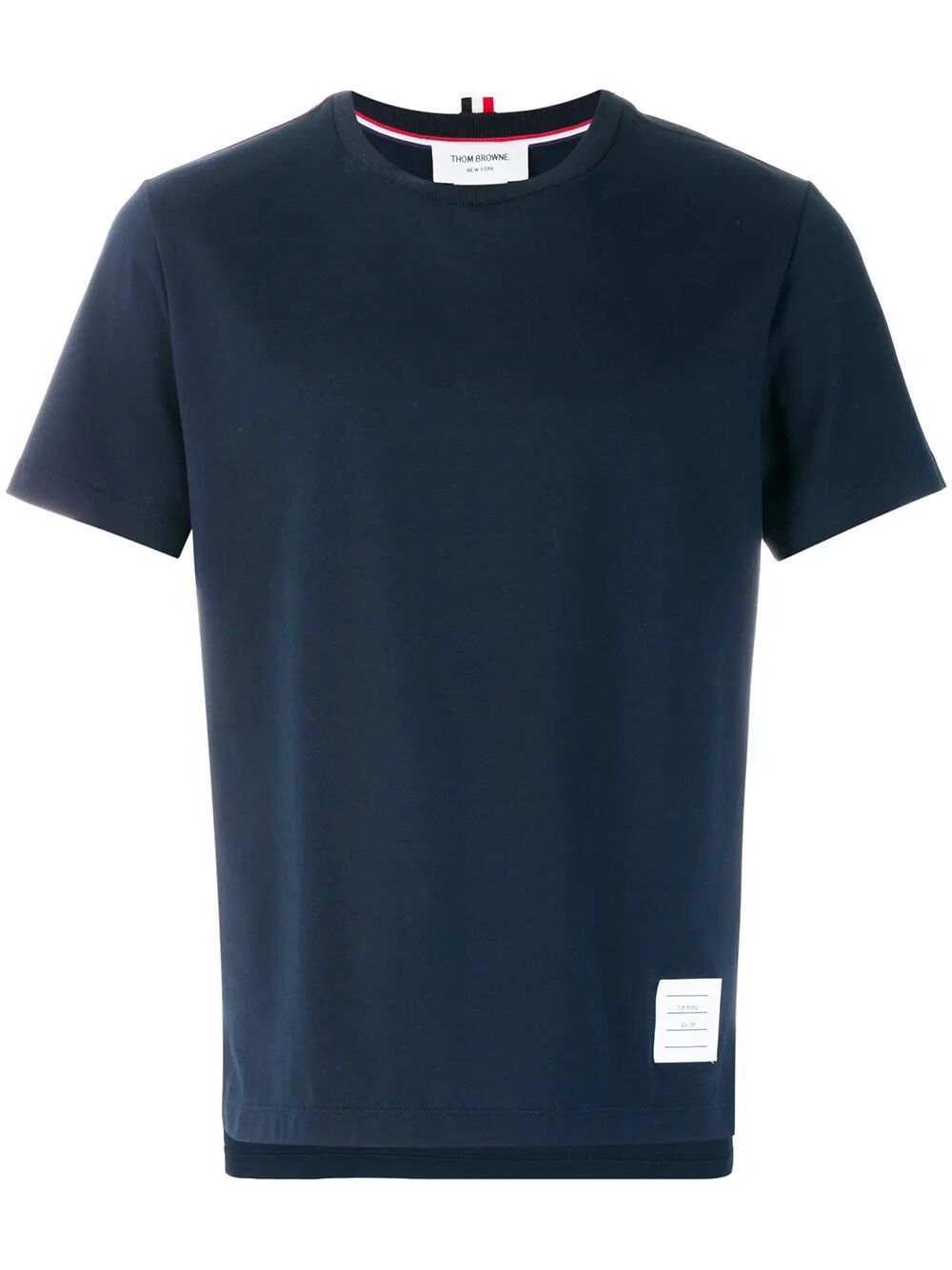 RELAXED FIT SS TEE WITH SIDE SLIT IN MEDIUM WEIGHT JERSEY