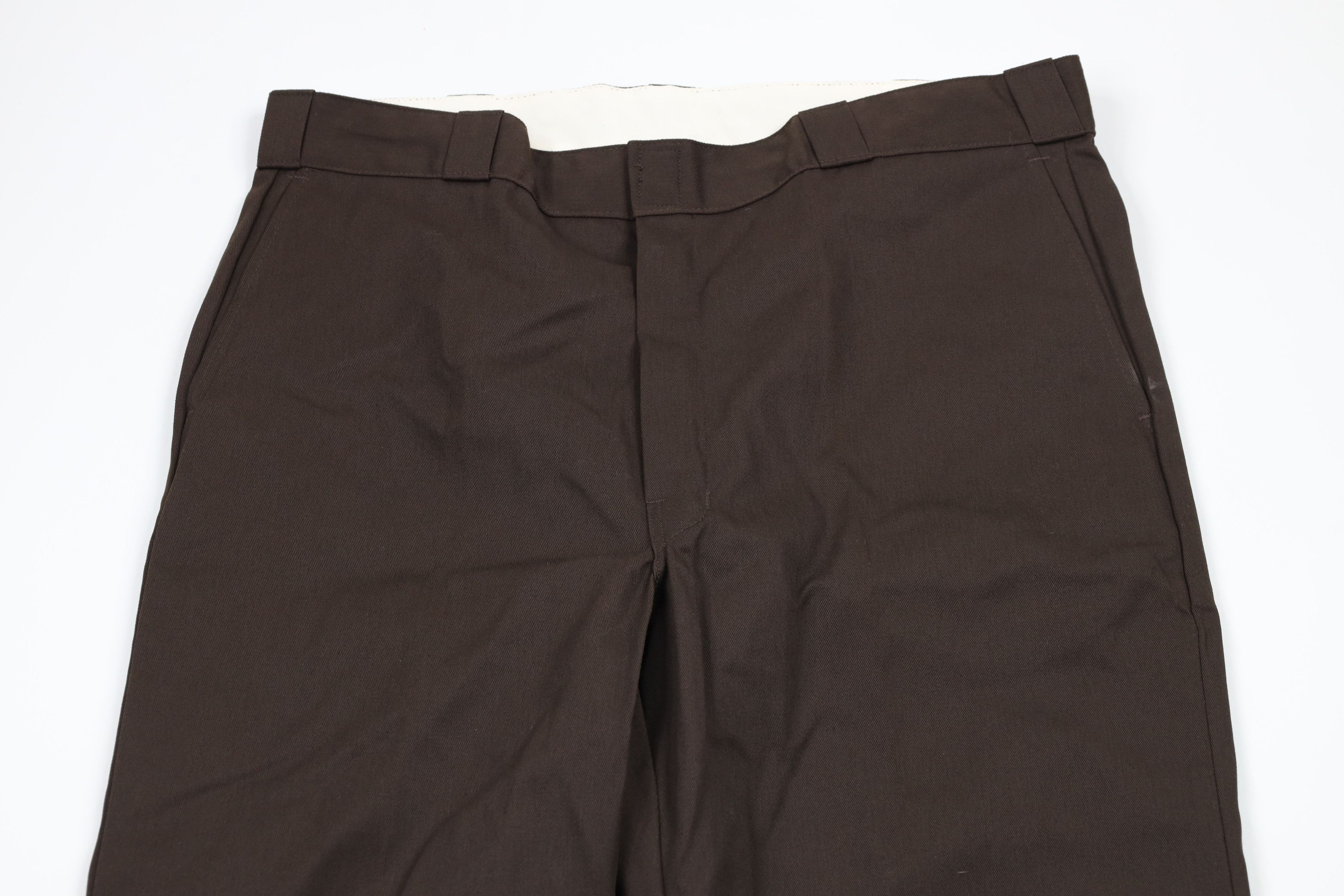 Dickies × Vintage Vintage Dickies Wide Leg Workwear Mechanic Pants Brown Size US 40 / EU 56 - 2 Thumbnail