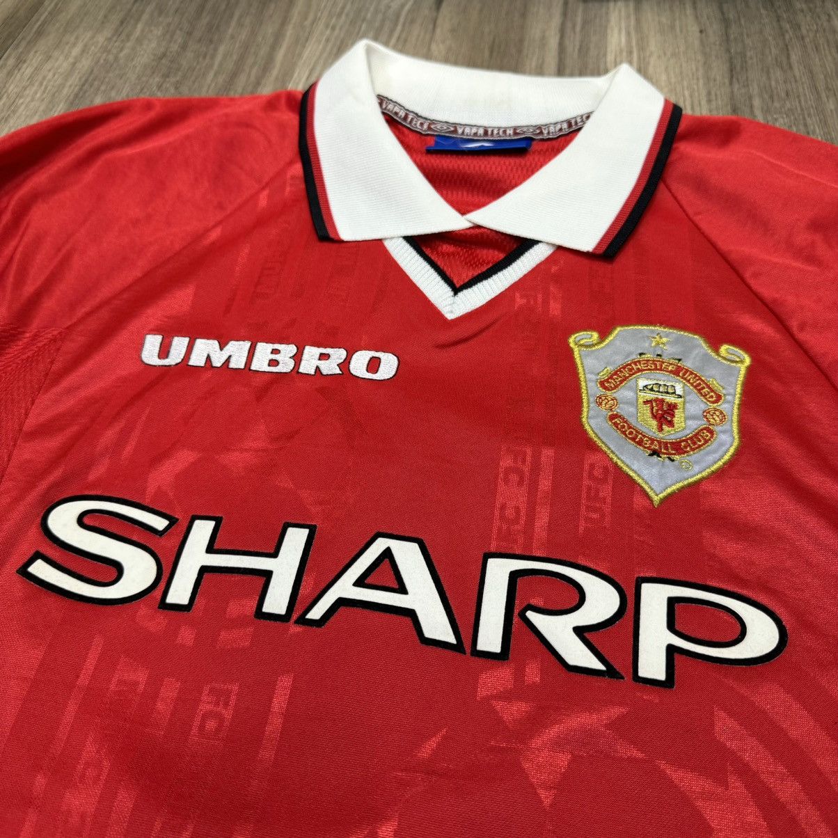 Umbro manchester united 98/99 champions league home shirt #3 Irwin Size US M / EU 48-50 / 2 - 3 Thumbnail