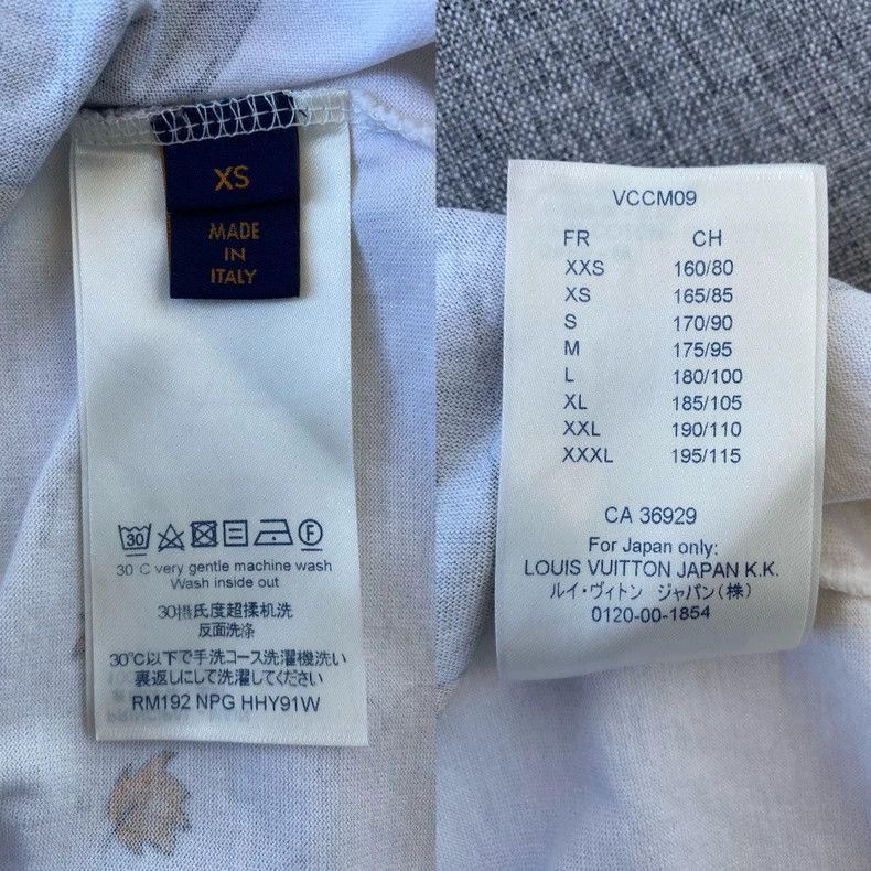 Louis Vuitton LV Patterned Short Sleeve TShirt Size XS-2506 Size US XS / EU 42 / 0 - 7 Thumbnail