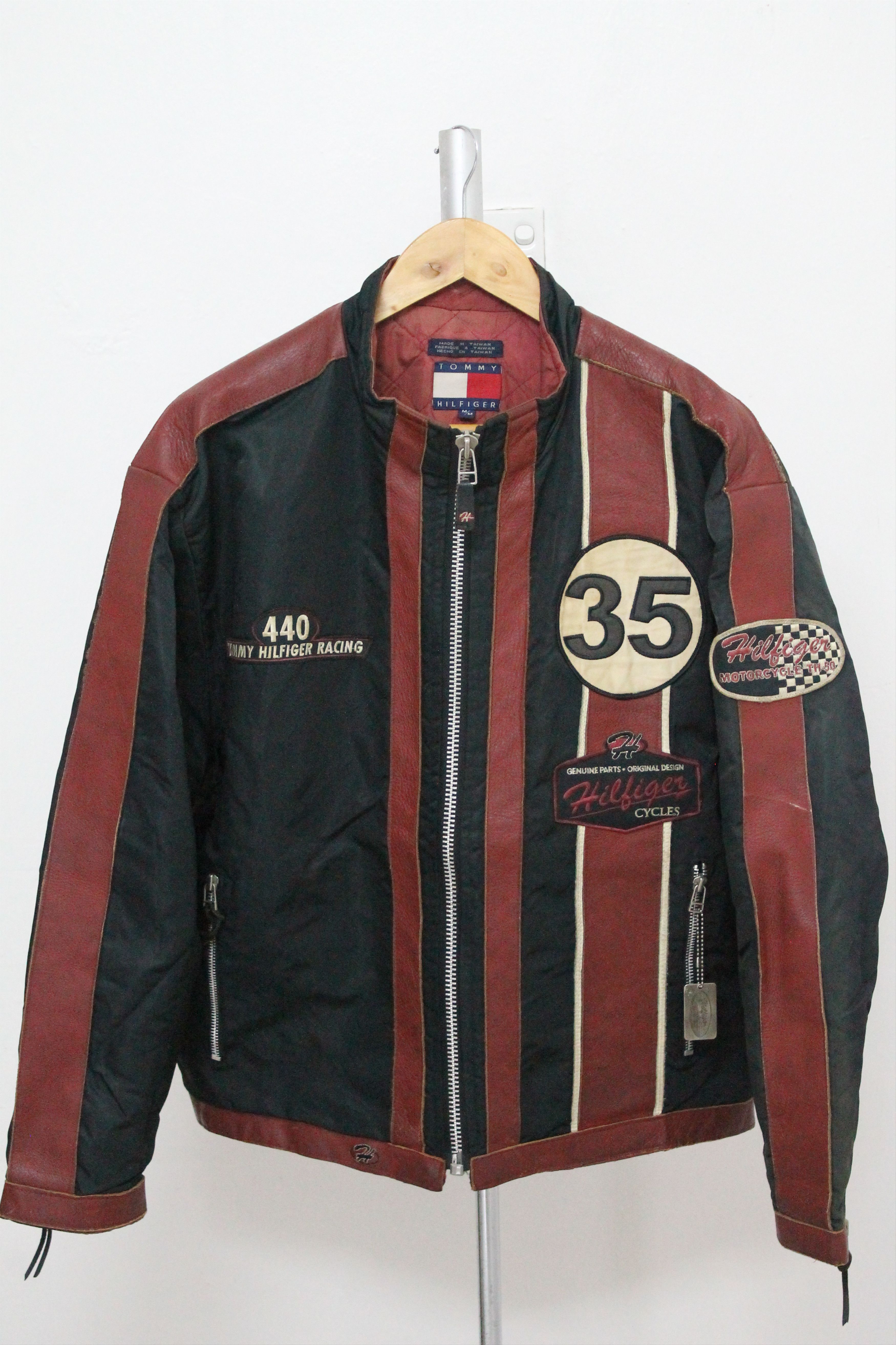 Tommy Hilfiger Vintage TOMMY HILFIGER Racing Jacket. Size US L / EU 52-54 / 3 - 1 Thumbnail