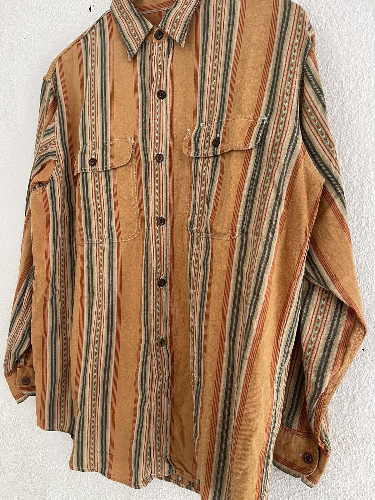 Sugar Cane Sugar Cane Unique Uniform Button Shirts Size US L / EU 52-54 / 3 - 3 Thumbnail
