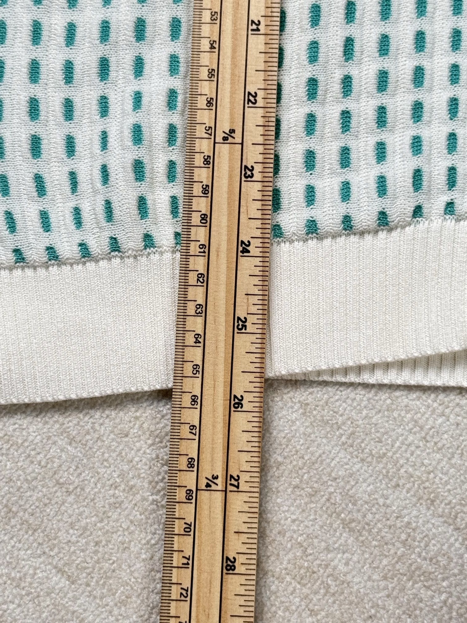 Supreme UNWORN* SS18 Supreme Dashes Zip Up Knit Polo Size US M / EU 48-50 / 2 - 9 Thumbnail