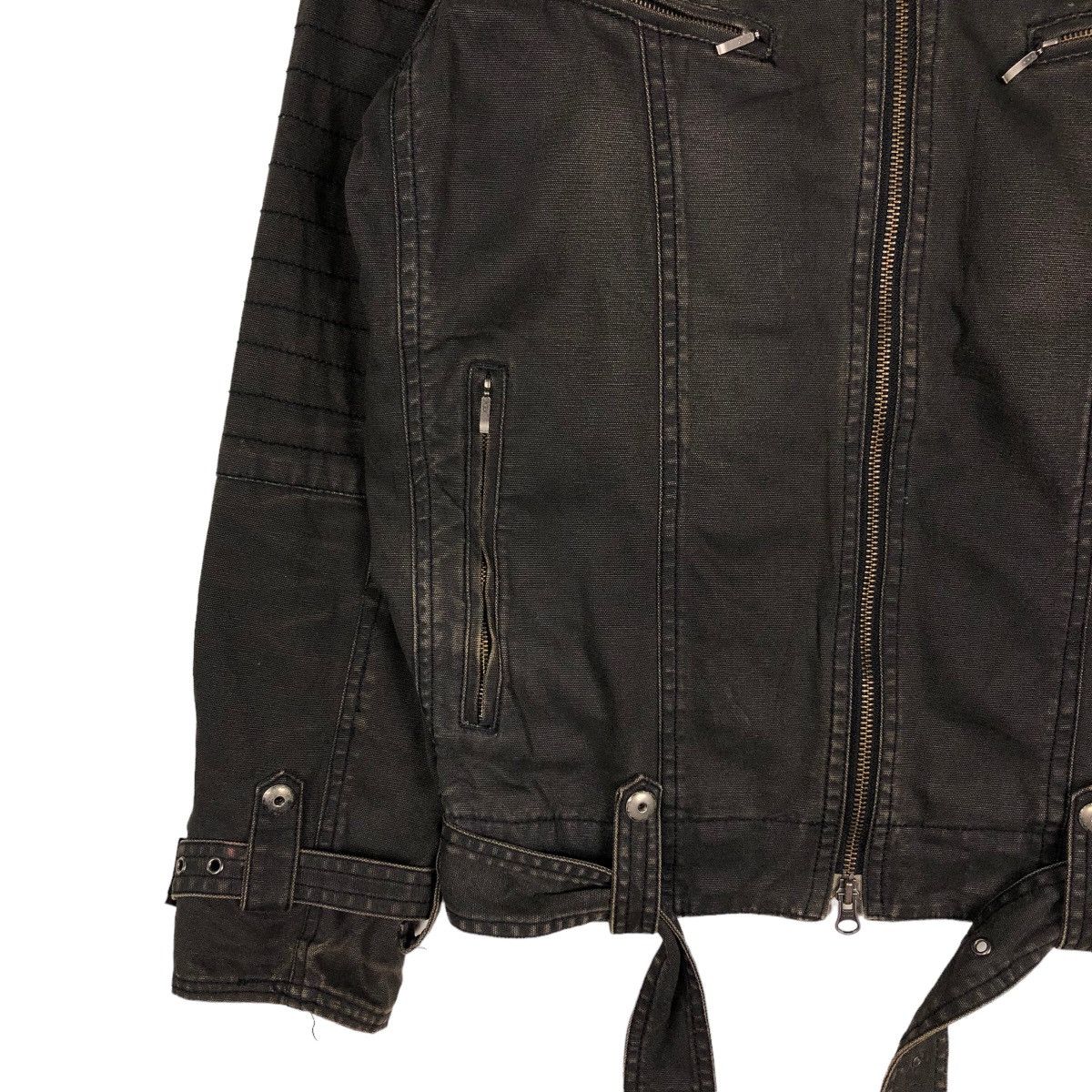 Hysteric Glamour 🔥Biker Jacket Parachute Bondage Design Belt Cuteacute Japan Size US M / EU 48-50 / 2 - 4 Thumbnail