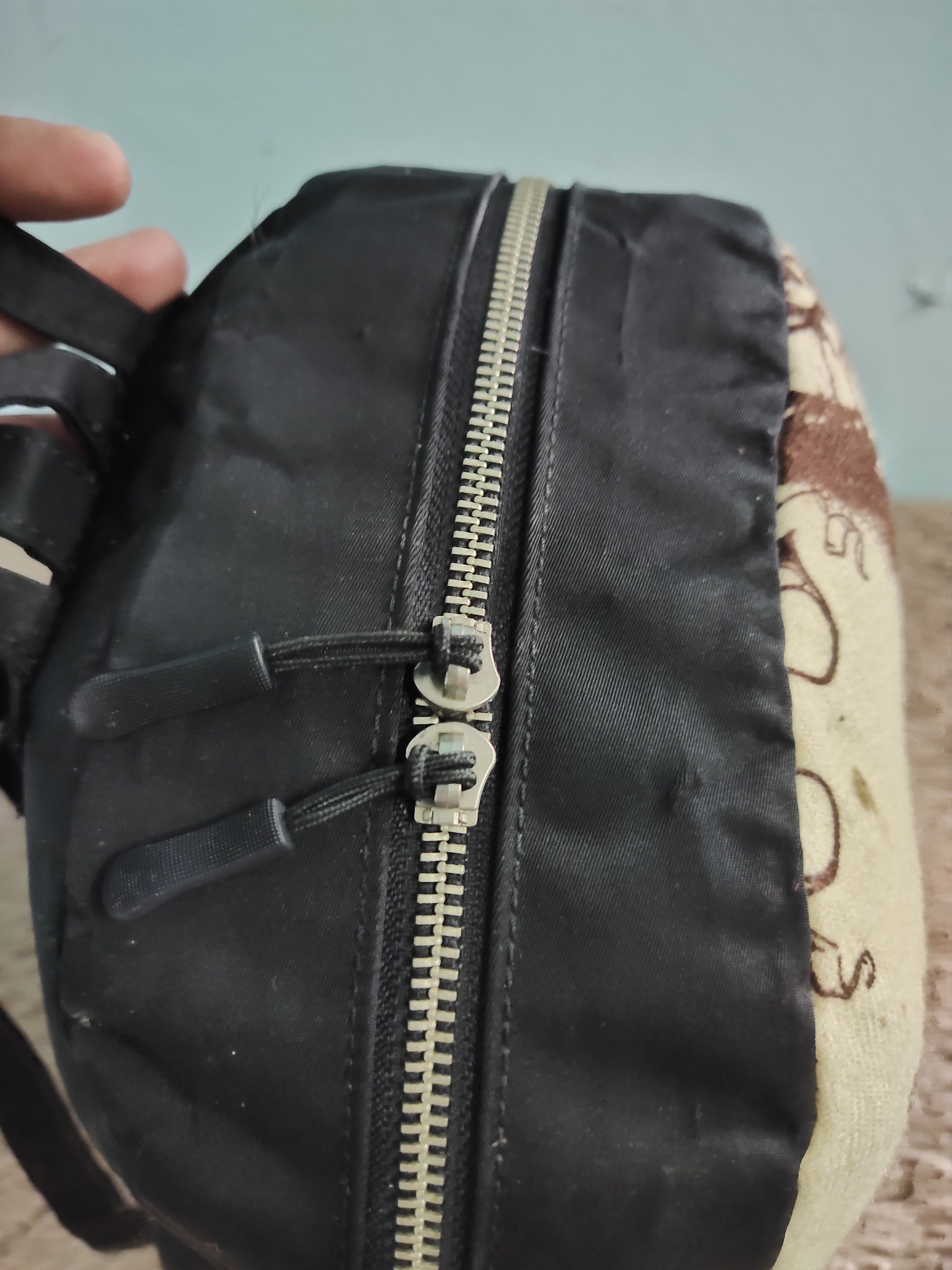 Jean Paul Gaultier RARE JUNIOR GAULTIER JPG ILLUMINATI TATTOOED LOGO BACKPACK Size ONE SIZE - 9 Thumbnail