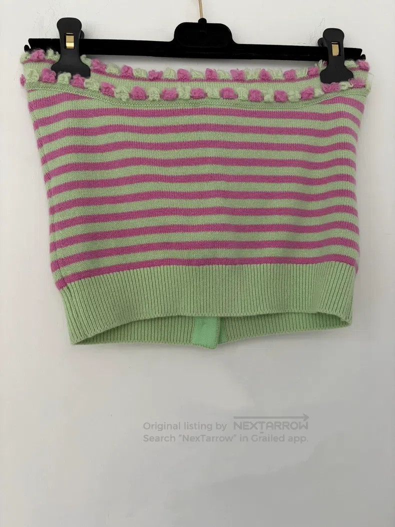 Chanel Chanel Spring and Summer Collection New Pink Green Striped Size XS / US 0-2 / IT 36-38 - 2 Thumbnail