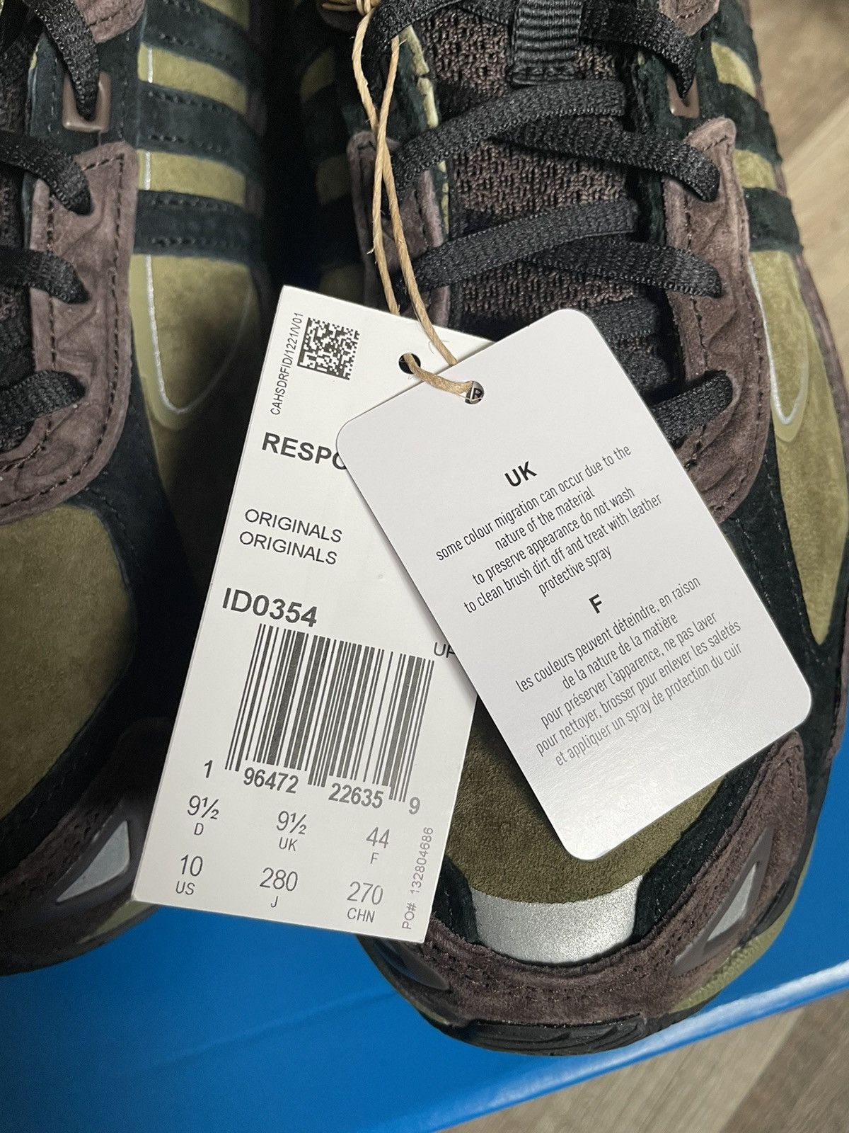 Adidas Response CL Focus Olive Size US 10 / EU 43 - 9 Thumbnail