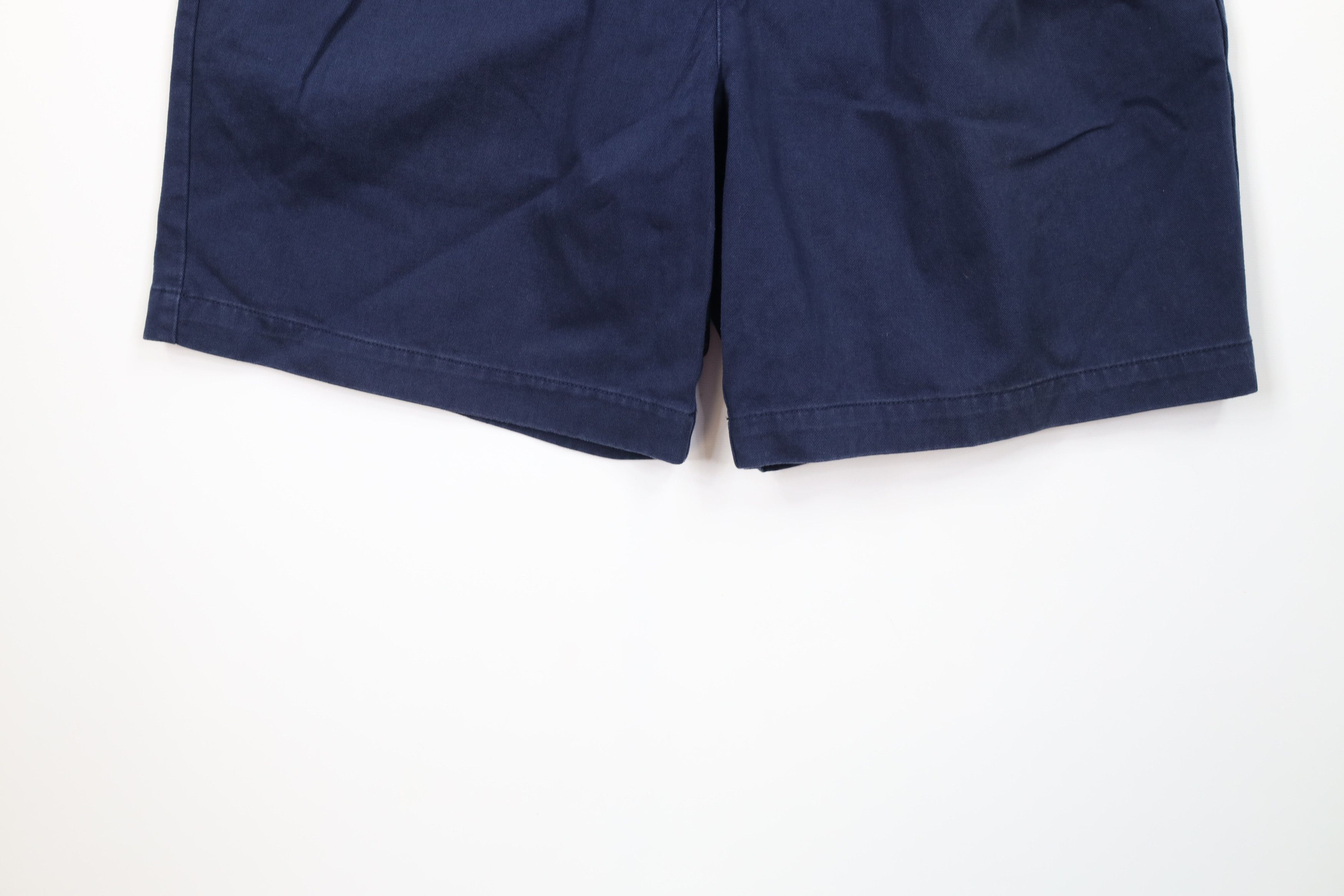 Tommy Hilfiger Vintage 90s Tommy Hilfiger Golf Chino Shorts Blue Cotton Size US 33 - 4 Thumbnail