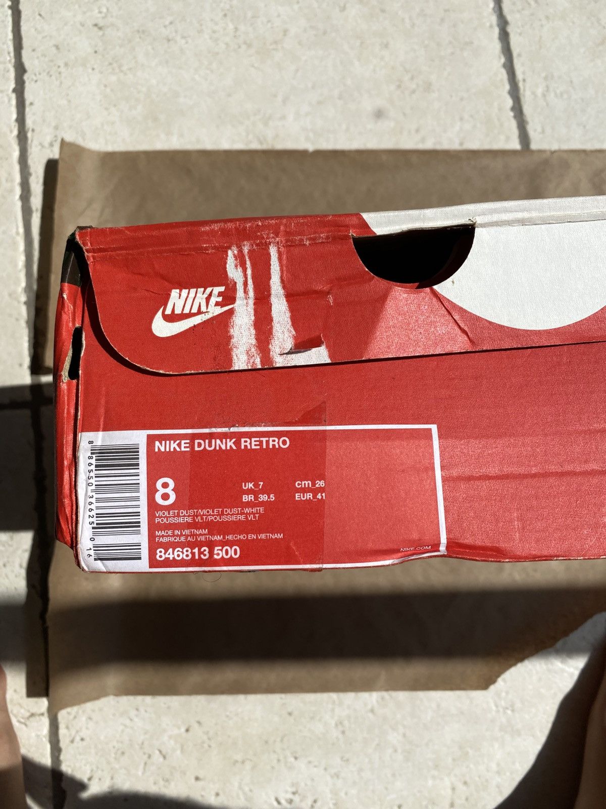 Nike Violet dust dunk, Sz 8 Size US 8 / EU 41 - 8 Thumbnail