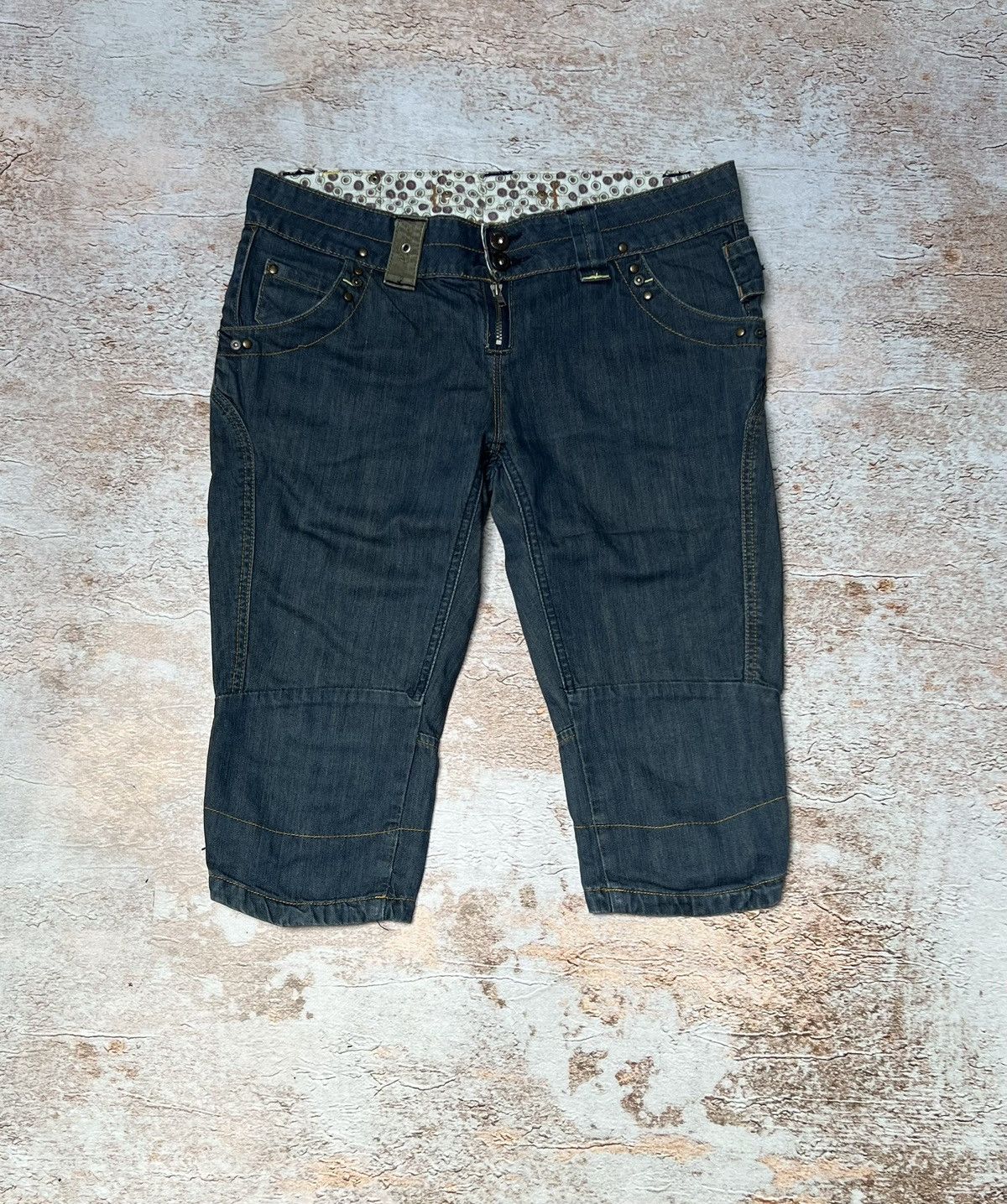 Vintage Mango vintage denim capri Size 28" / US 6 / IT 42 - 1 Thumbnail