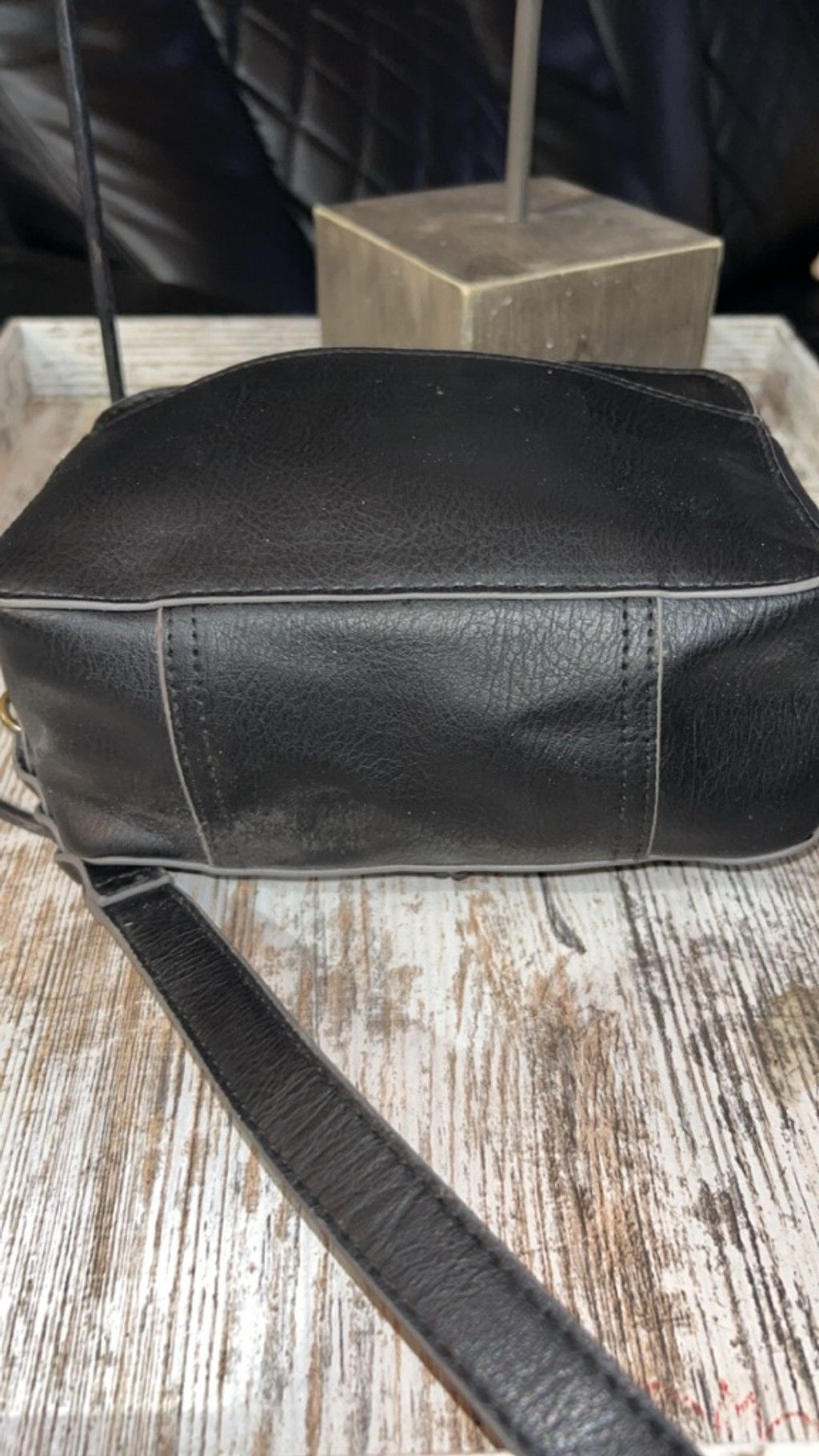 The Unbranded Brand Black Crossbody camera Bag Size ONE SIZE - 3 Thumbnail