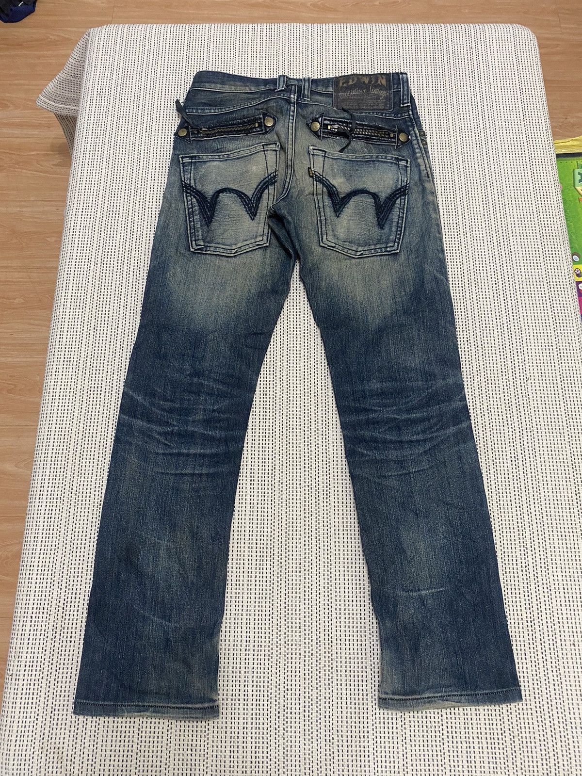 Edwin × Japanese Brand Vtg edwin compeny limited very rare Size US 29 - 2 Thumbnail