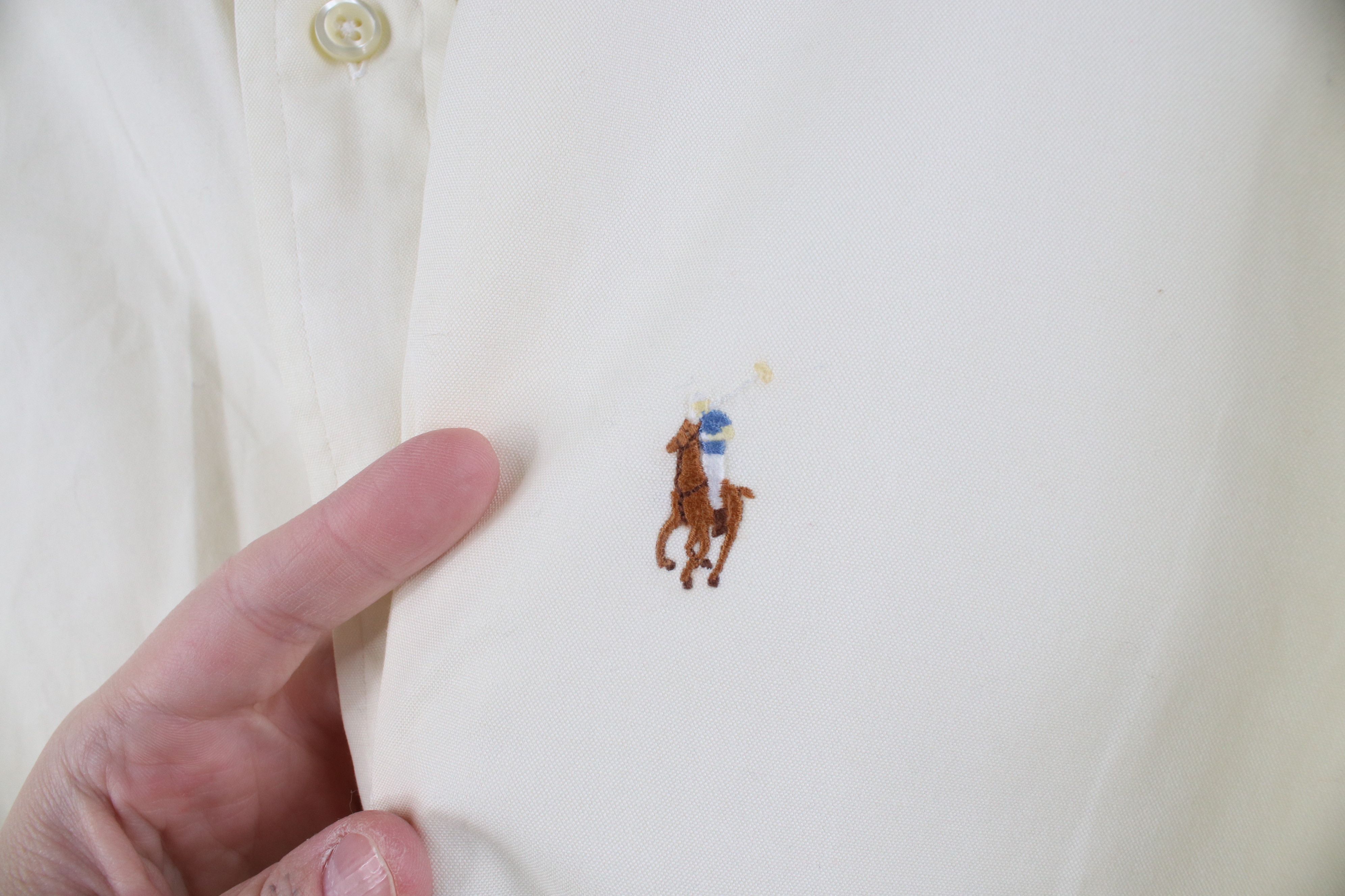 Polo Ralph Lauren Vintage 90s Ralph Lauren Yarmouth Collared Button Down Shirt Size US M / EU 48-50 / 2 - 4 Thumbnail