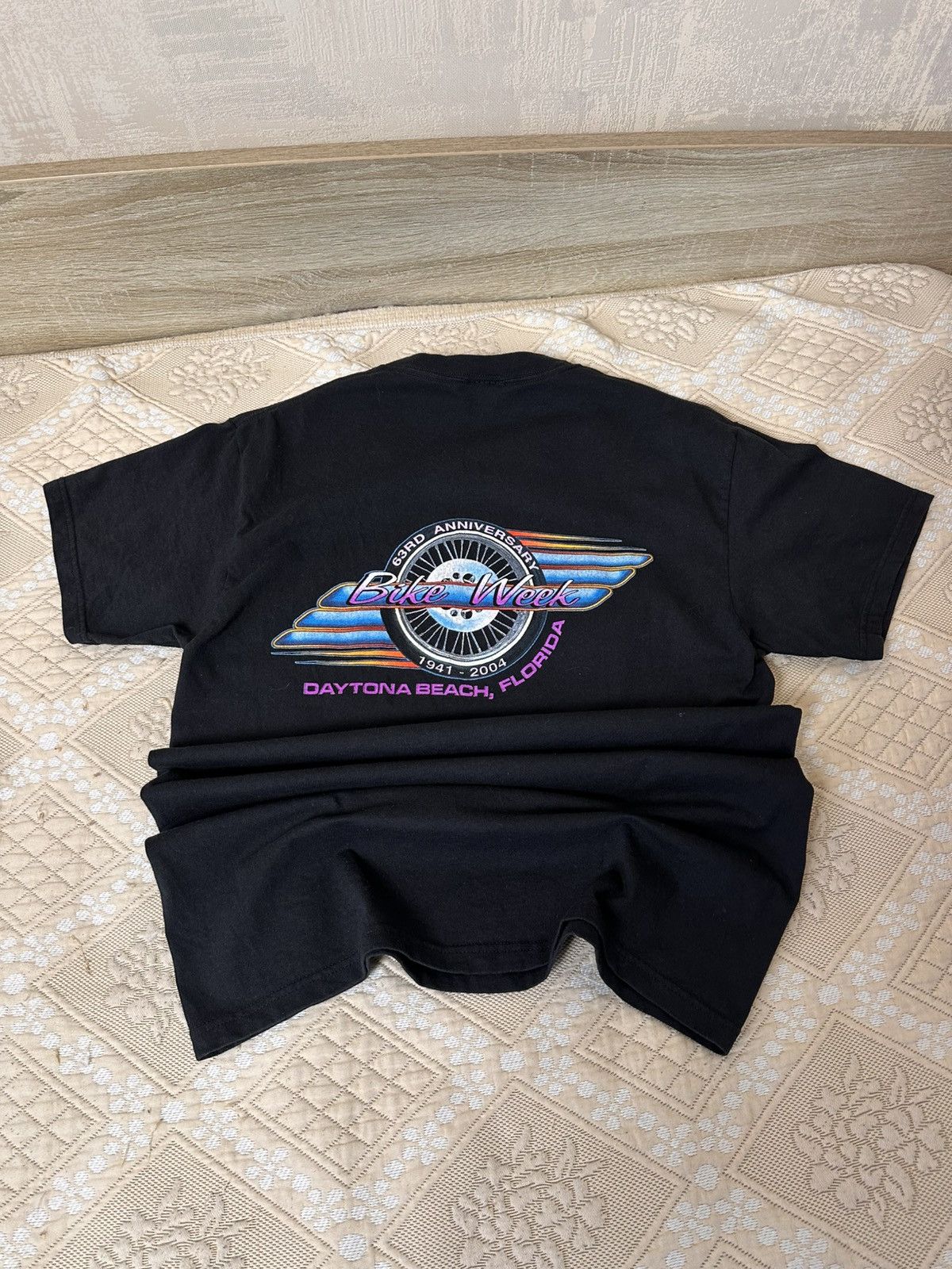 Daytona 🔥 90s Bike Week Daytona Beach Florida Shirt Harley Davidson Size US M / EU 48-50 / 2 - 1 Thumbnail