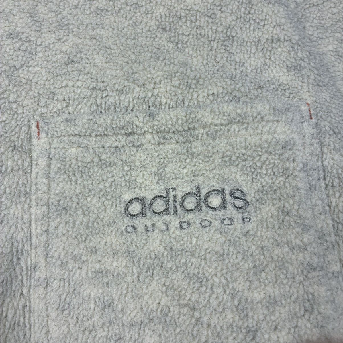 Adidas Men’s Vintage 90s Adidas Fleece Jacket Size M-L Size US L / EU 52-54 / 3 - 2 Thumbnail