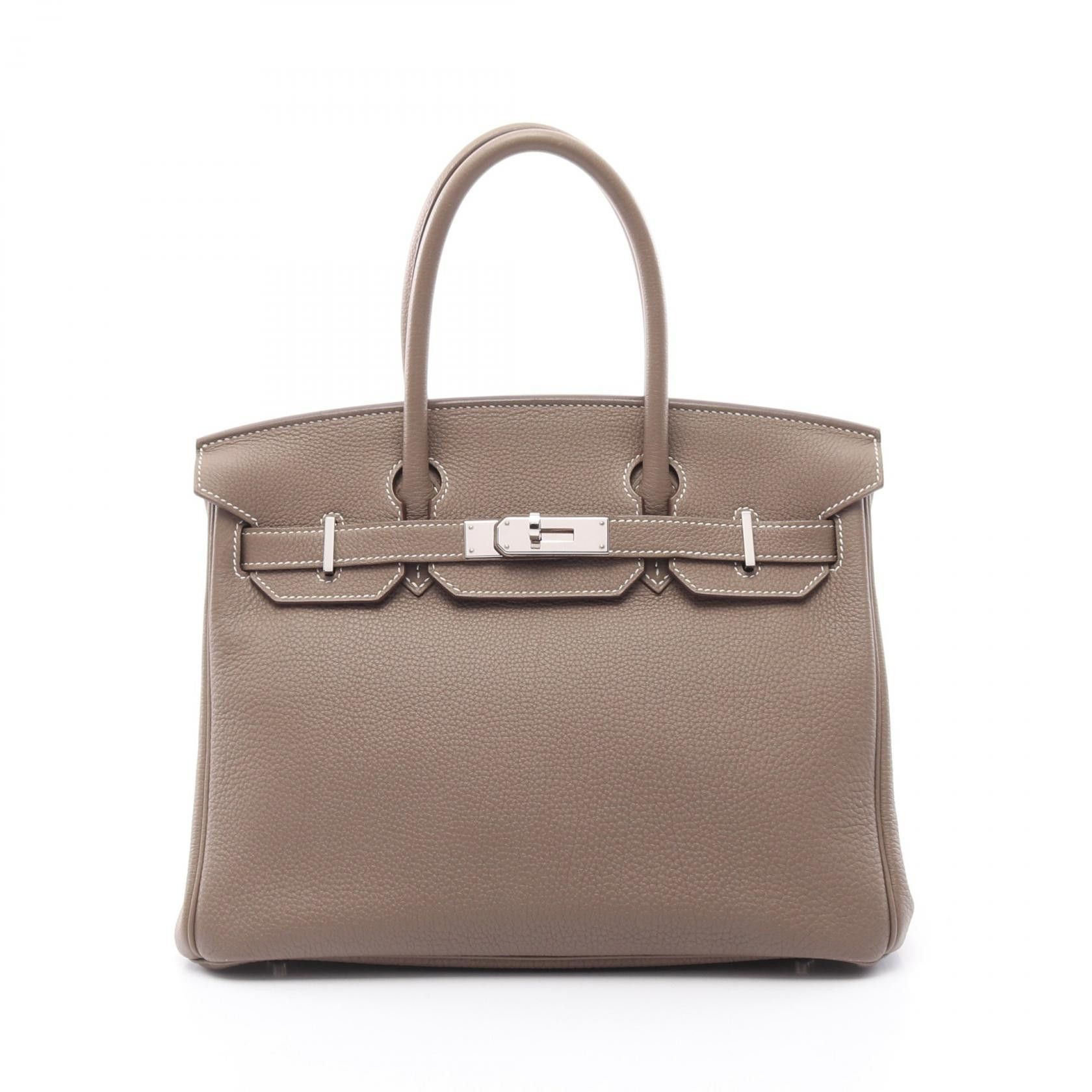 Hermes Hermes Hermes Birkin 30 Togo Handbag Leather Handbag Stamp A (2017) Size ONE SIZE - 1 Thumbnail