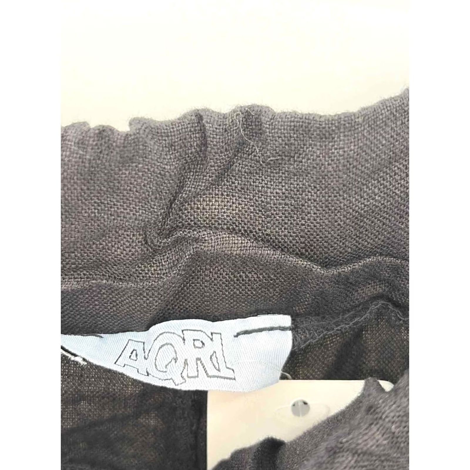 Vintage AQRL Black One Size Pull On Pants Womens? Size 42" / US 20 - 3 Thumbnail