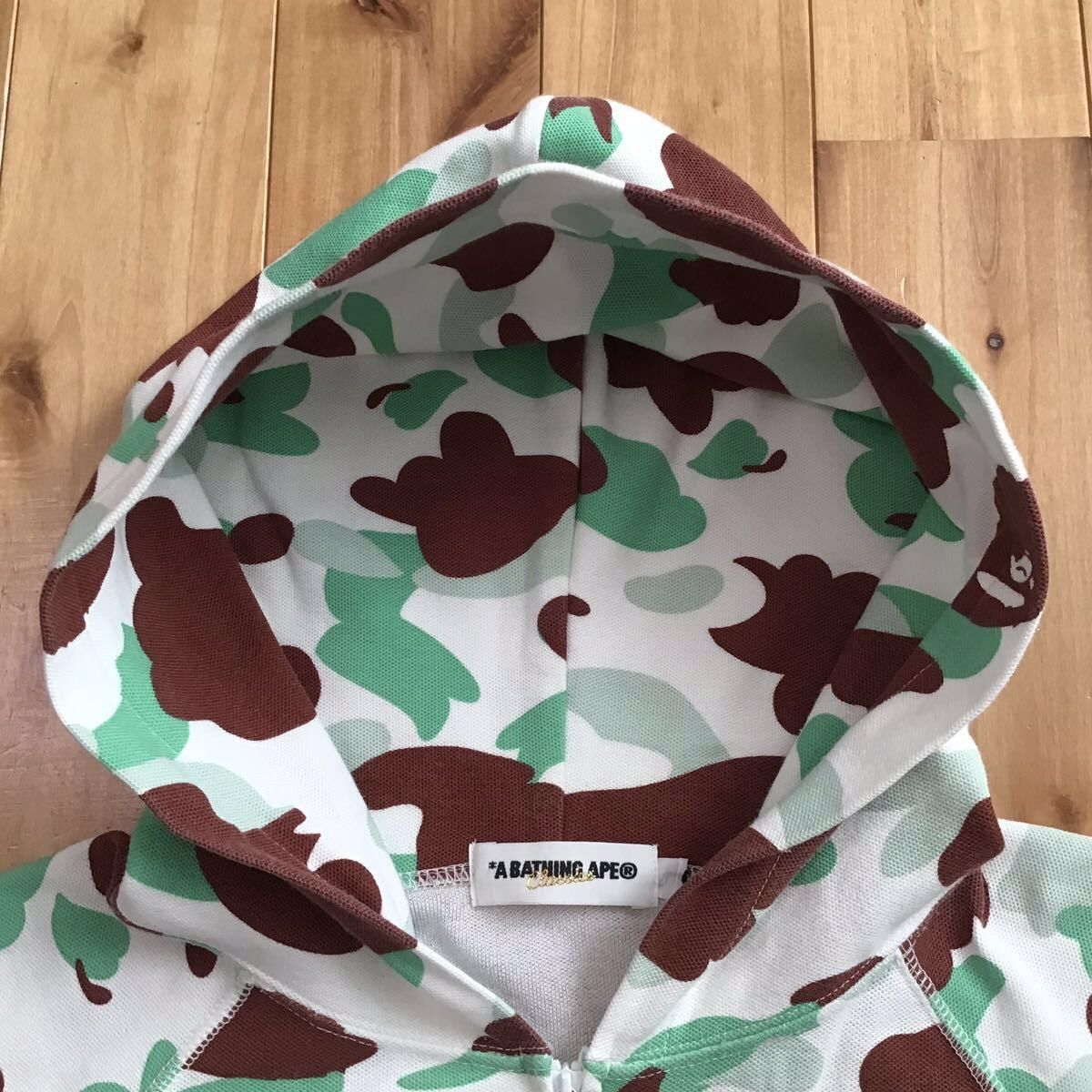 Bape × Nigo 🔥Sendai city camo🔥 Cotton Pique zip hoodie BAPE ape NIGO Size US S / EU 44-46 / 1 - 3 Thumbnail