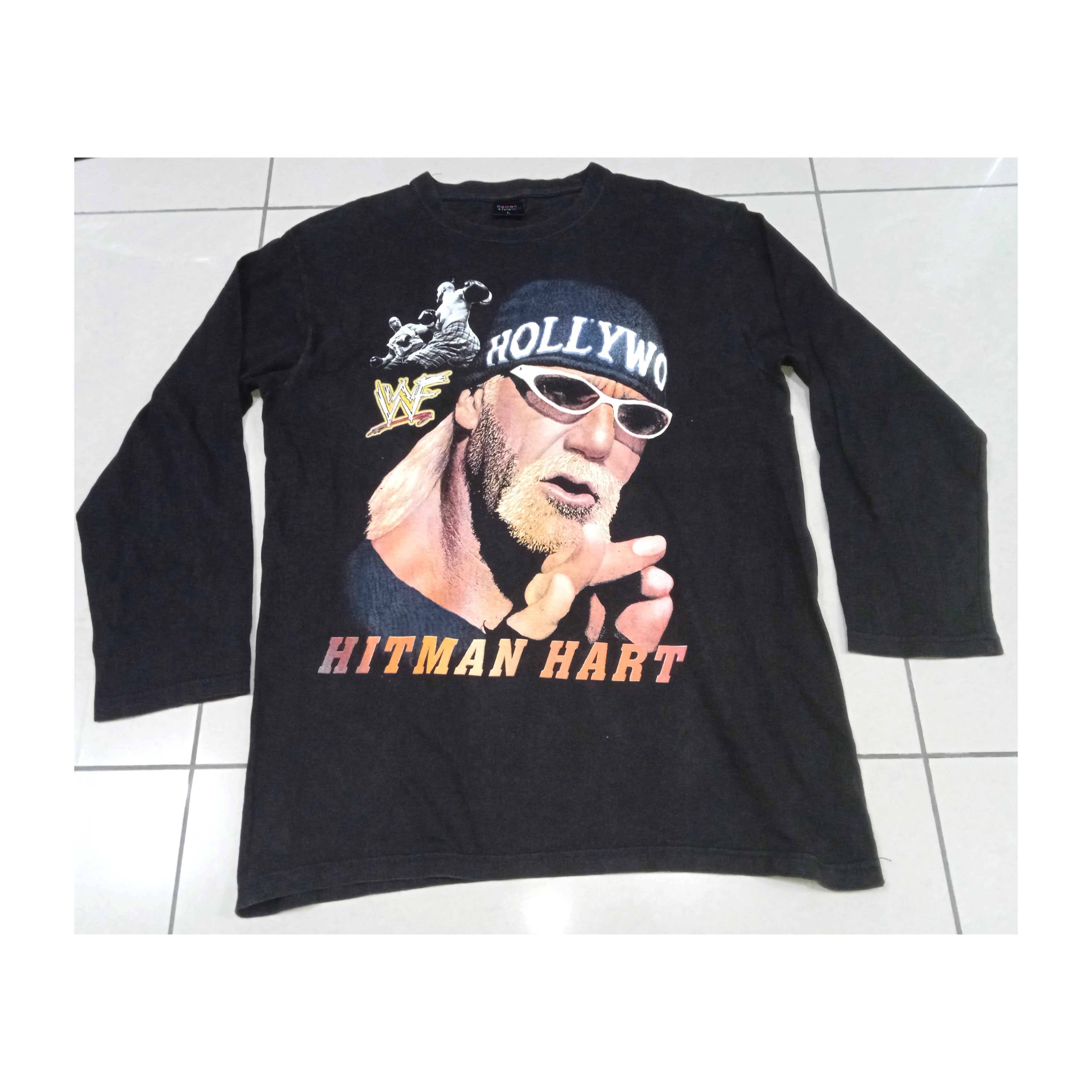 Vintage Vintage WWF WCW Hollywood Hogan Bootleg Longsleeve Size US L / EU 52-54 / 3 - 1 Thumbnail