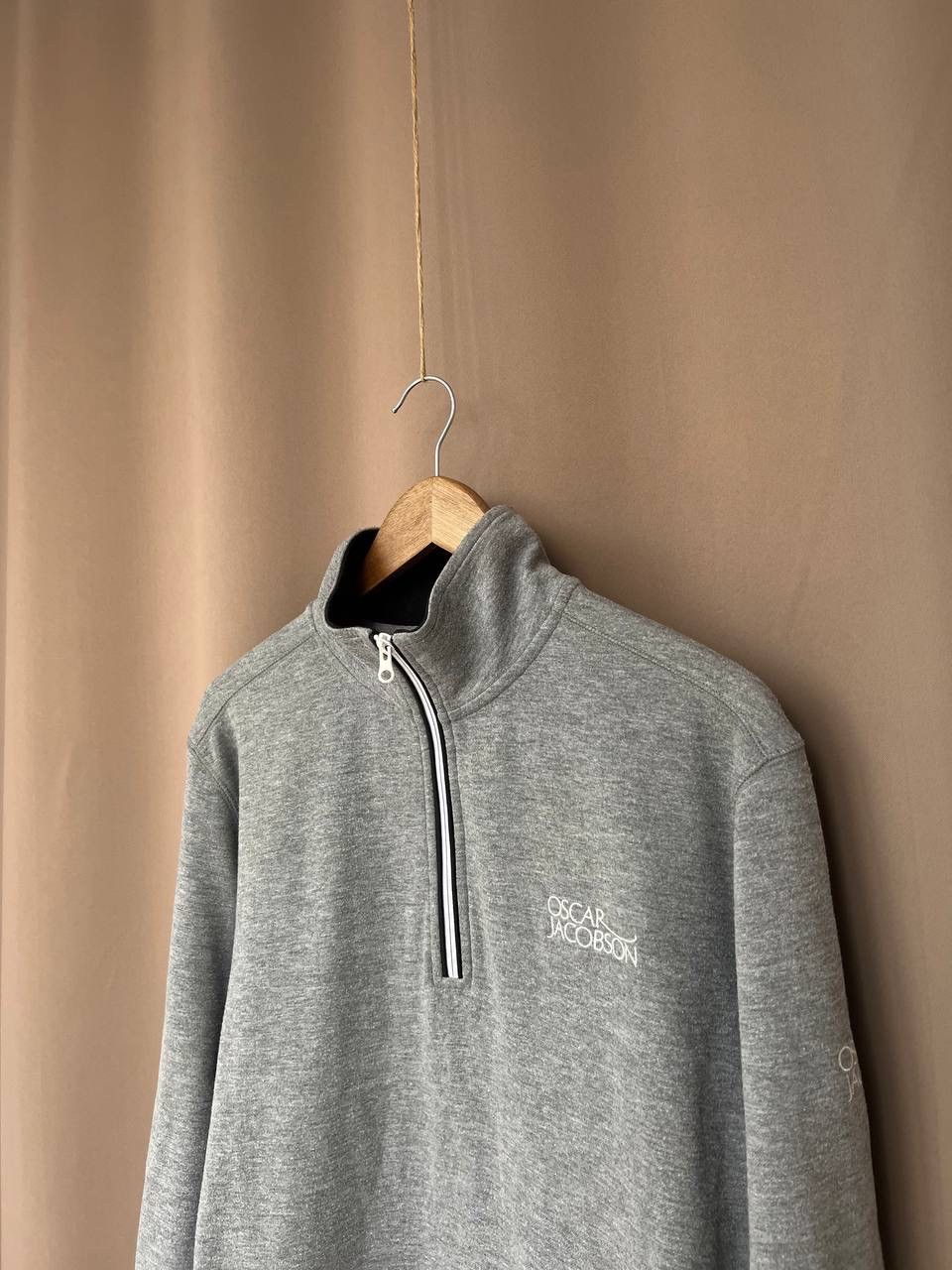 Oscar Jacobson Oscar Jacobson Bradley Tour Half Zip Sweater Size M Size US M / EU 48-50 / 2 - 4 Thumbnail