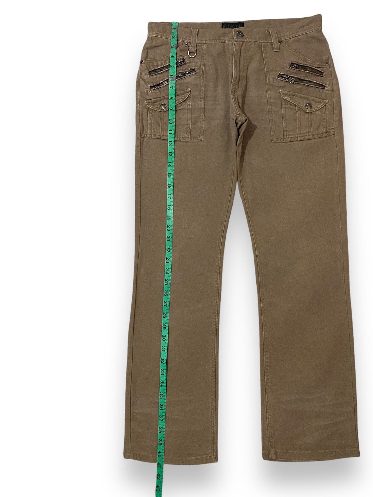 In The Attic In The Attic Japan Multipocket Beige Buckleback Button Denim Size US 32 / EU 48 - 21 Thumbnail