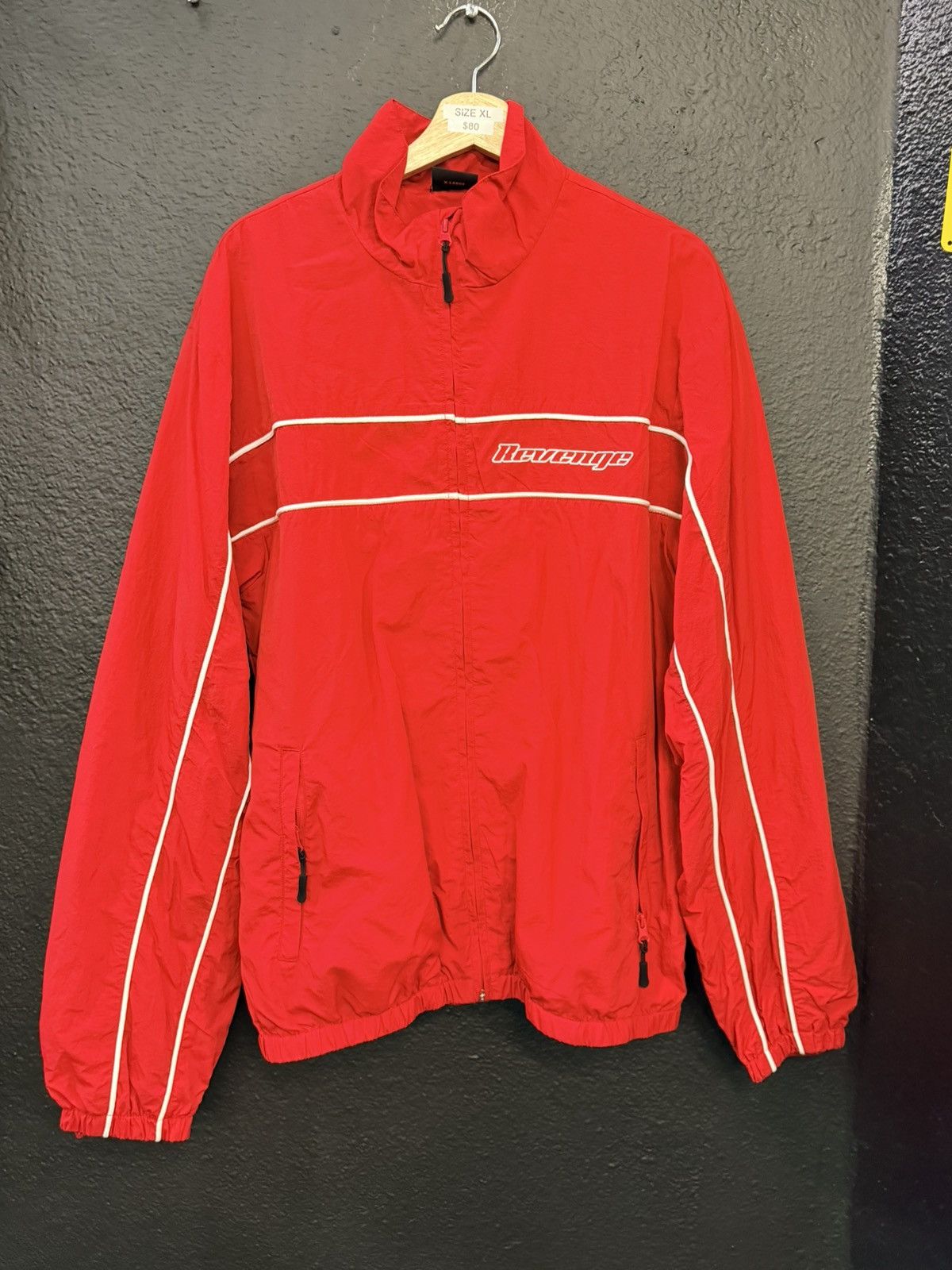 Revenge Revenge Striped Light Zip Jacket Size US XL / EU 56 / 4 - 1 Thumbnail