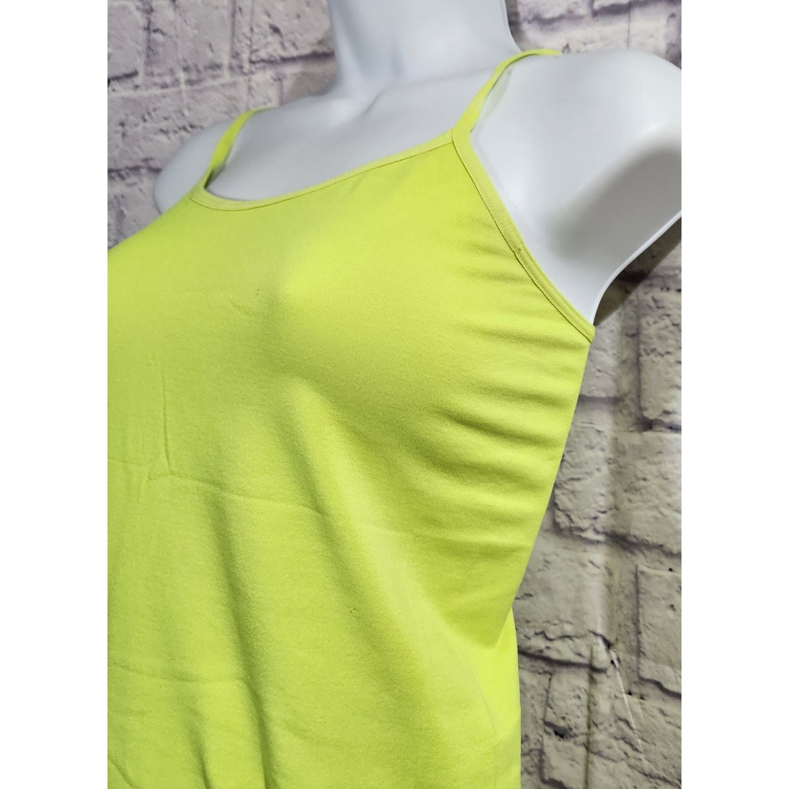 Other XOXO Bright Yellow Adjustable Spaghetti Straps Tank Top M Size M / US 6-8 / IT 42-44 - 2 Thumbnail