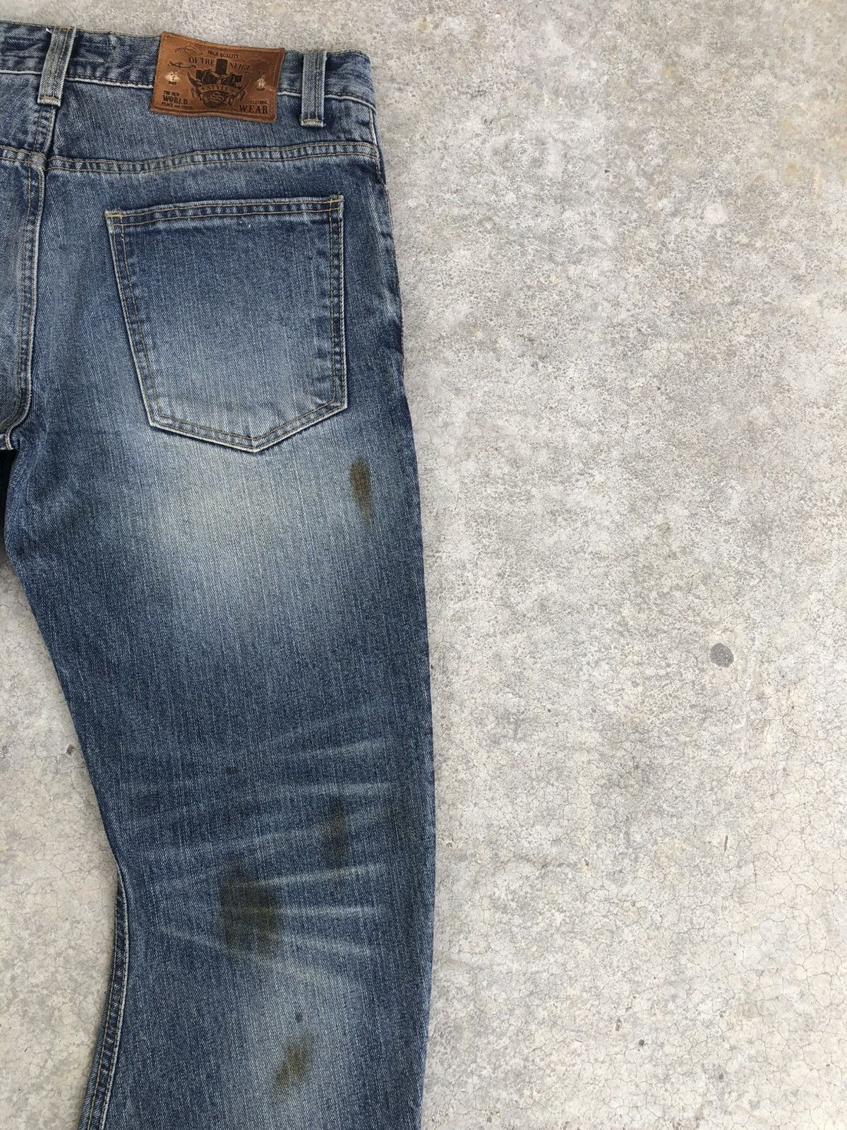 If Six Was Nine Of The Neige Flared Jeans Distressed Jeans J Cut Size US 31 - 12 Thumbnail