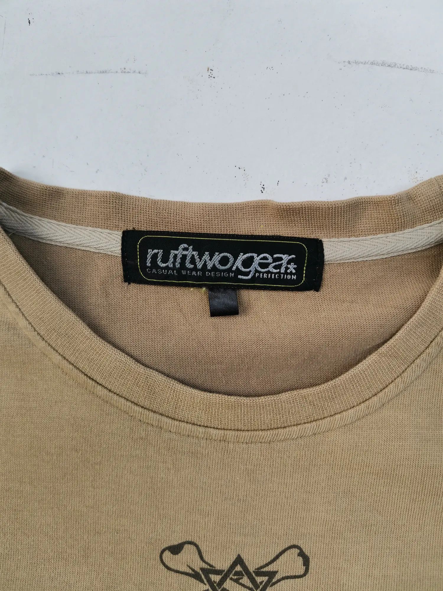Japanese Brand Ruftwo / Gear Trans Perent2 Sweatshirts Size US XL / EU 56 / 4 - 4 Thumbnail