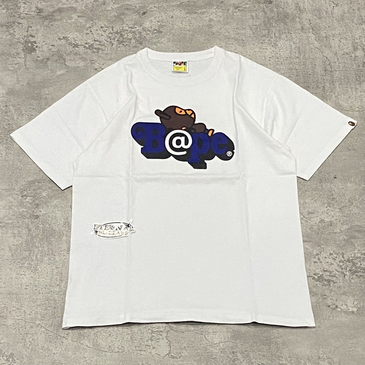 Bape Bape X Bearbrick Tee Size US L / EU 52-54 / 3 - 1 Thumbnail