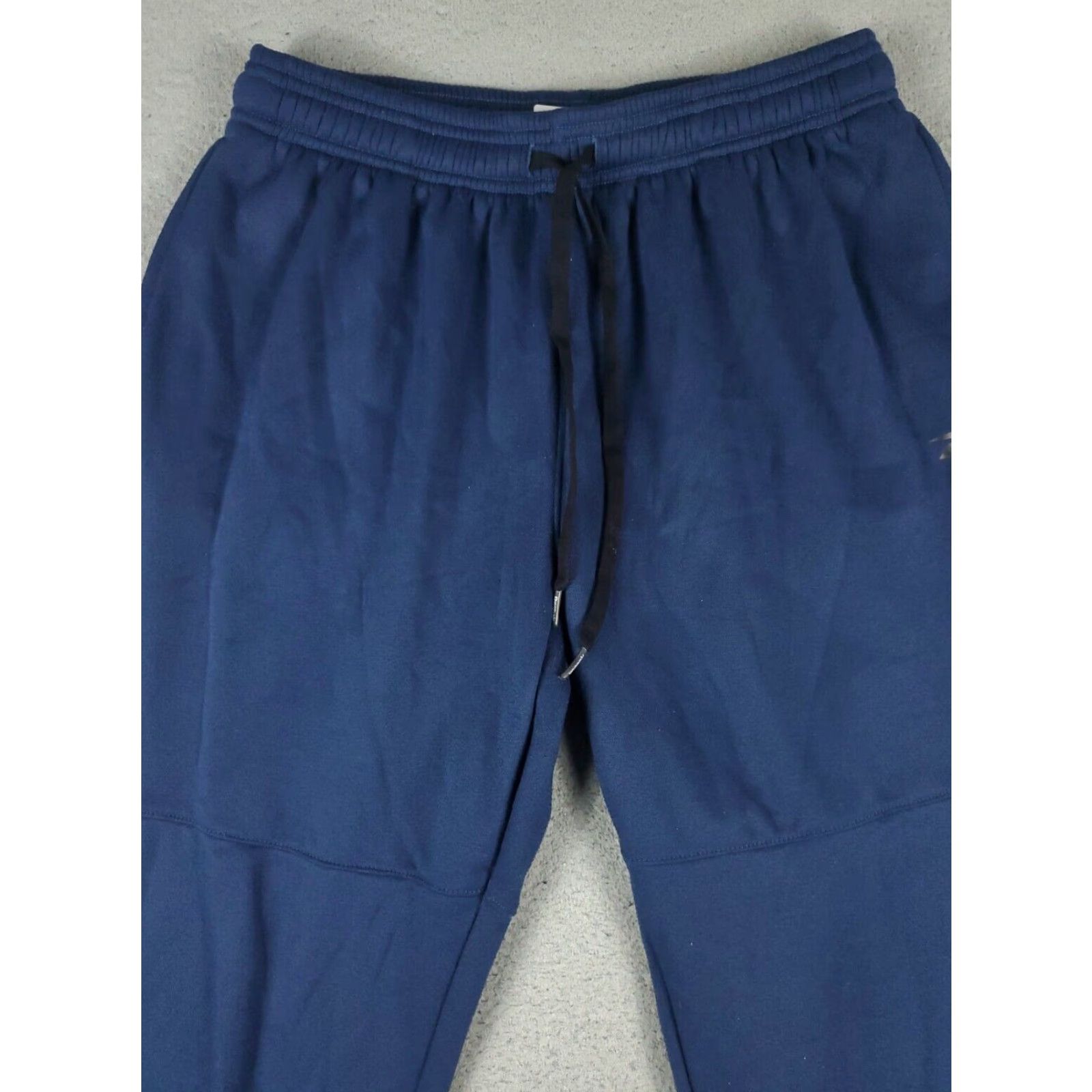 Reebok Reebok Pants Mens Size Medium Blue Track Running Sweatpants Joggers Regular Fit (With Tie) Sweatpants Size US 31 - 2 Thumbnail