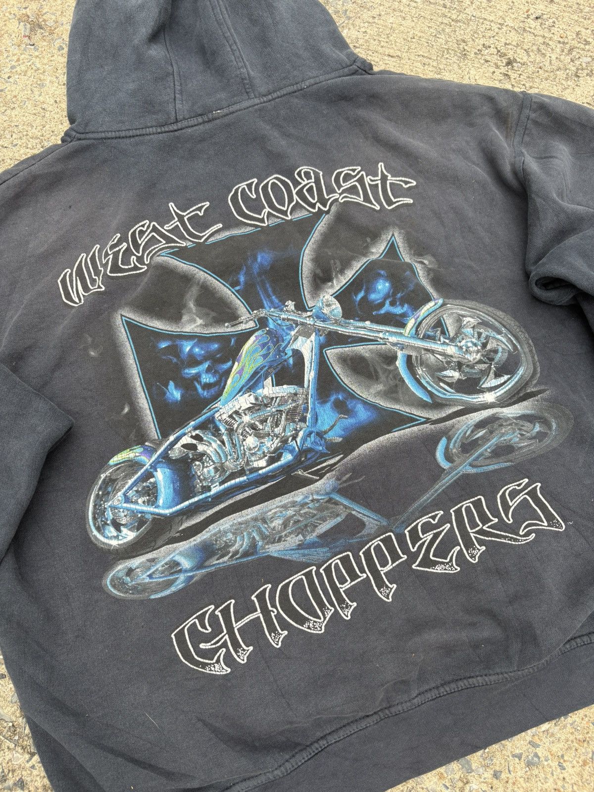 Other Vintage West Coast Choppers Hoodie Size US XL / EU 56 / 4 - 2 Thumbnail