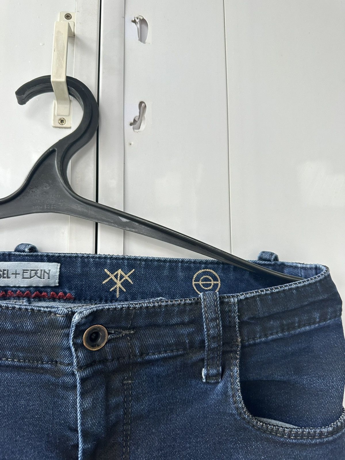 Diesel Vintage Diesel x Edu Denim Jeans Y2K Size US 31 - 12 Thumbnail