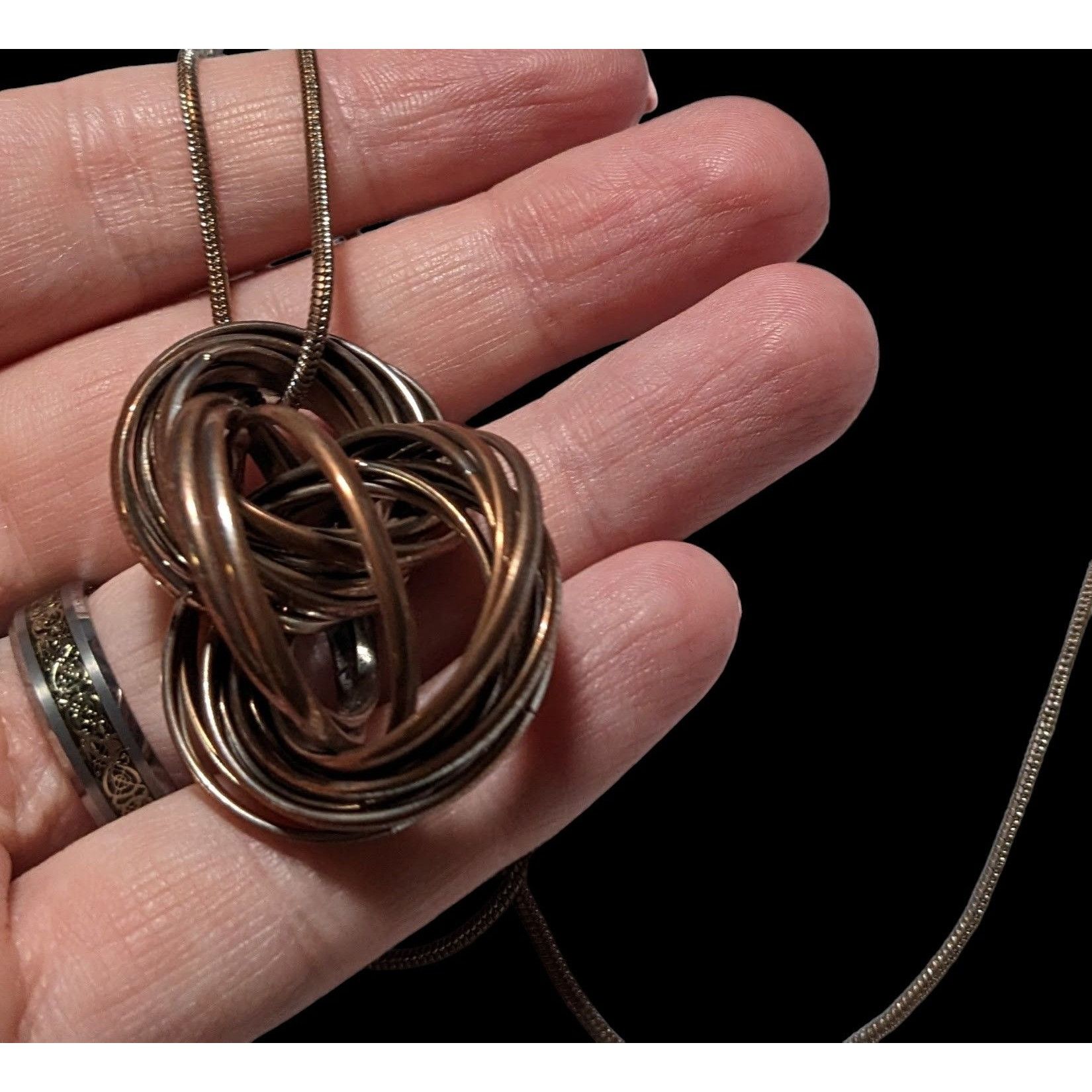 Other Ring Knot Pendant Necklace Size ONE SIZE - 3 Thumbnail