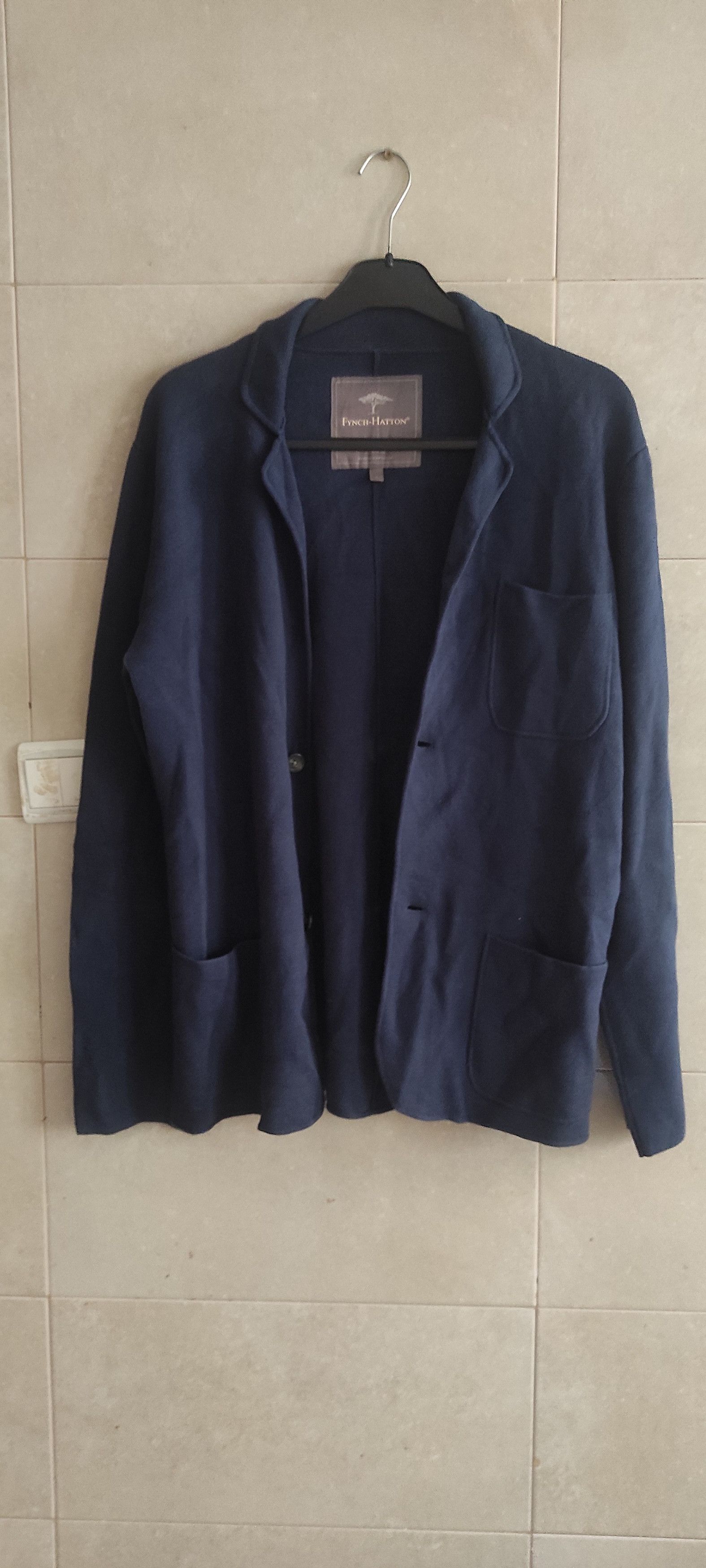 Other Fynch-Hatton Knit Buttons Blazer Like Vest in color Navy Size US L / EU 52-54 / 3 - 12 Thumbnail
