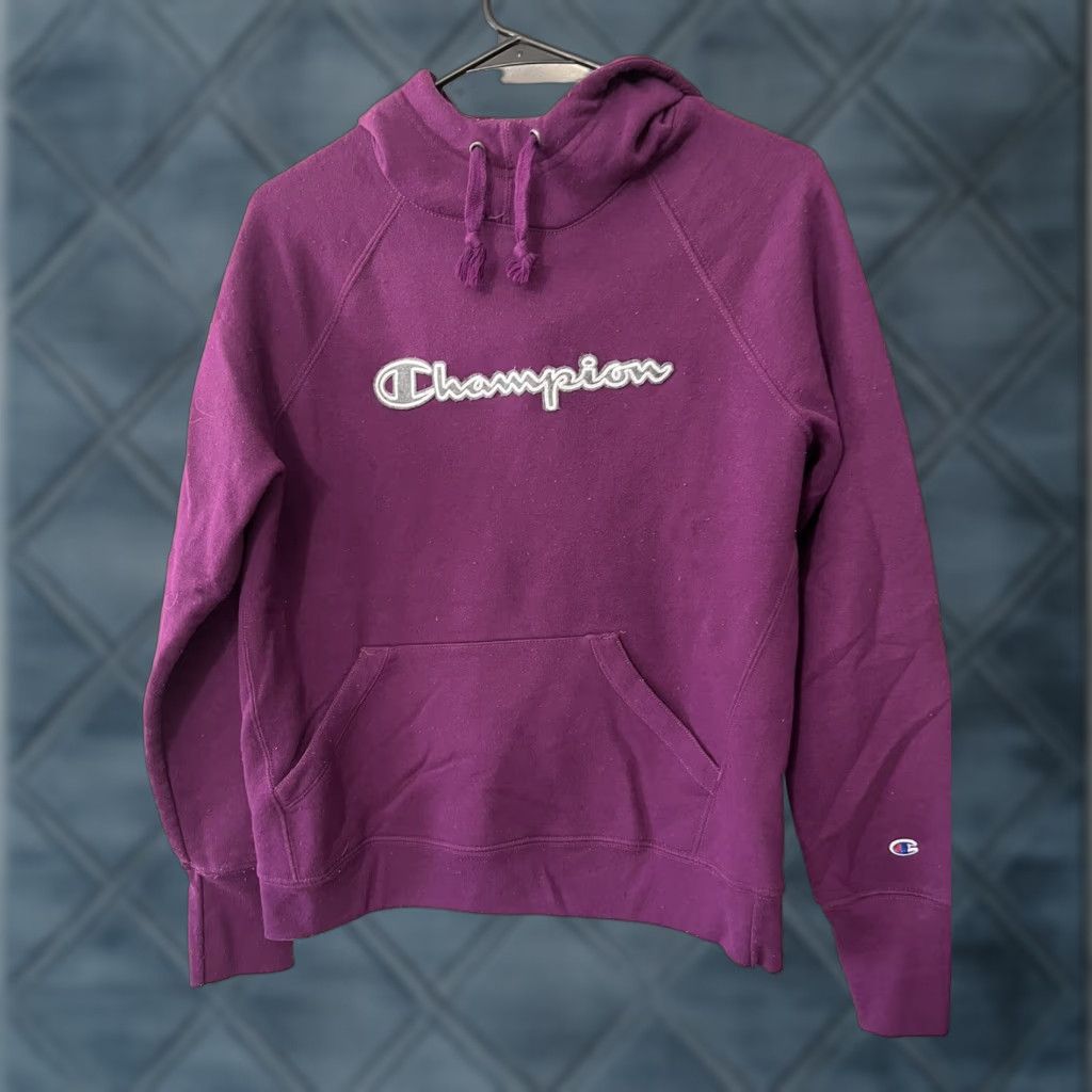 Champion Champion Hoodie Women Small S Purple High Neck Sweatshirt Gym Workout Run Size S / US 4 / IT 40 - 1 Thumbnail