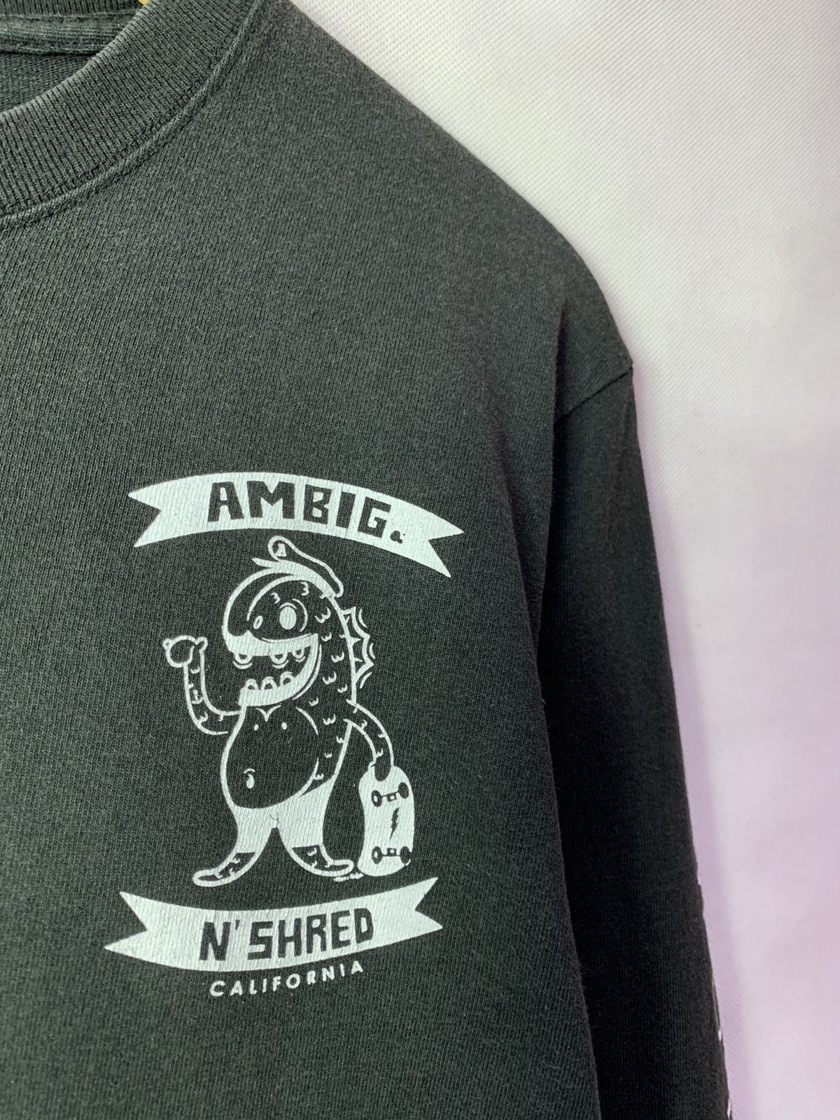 Ambig 🔥 Ambig n Shred California Skate Streetwear Tee Size US M / EU 48-50 / 2 - 3 Thumbnail