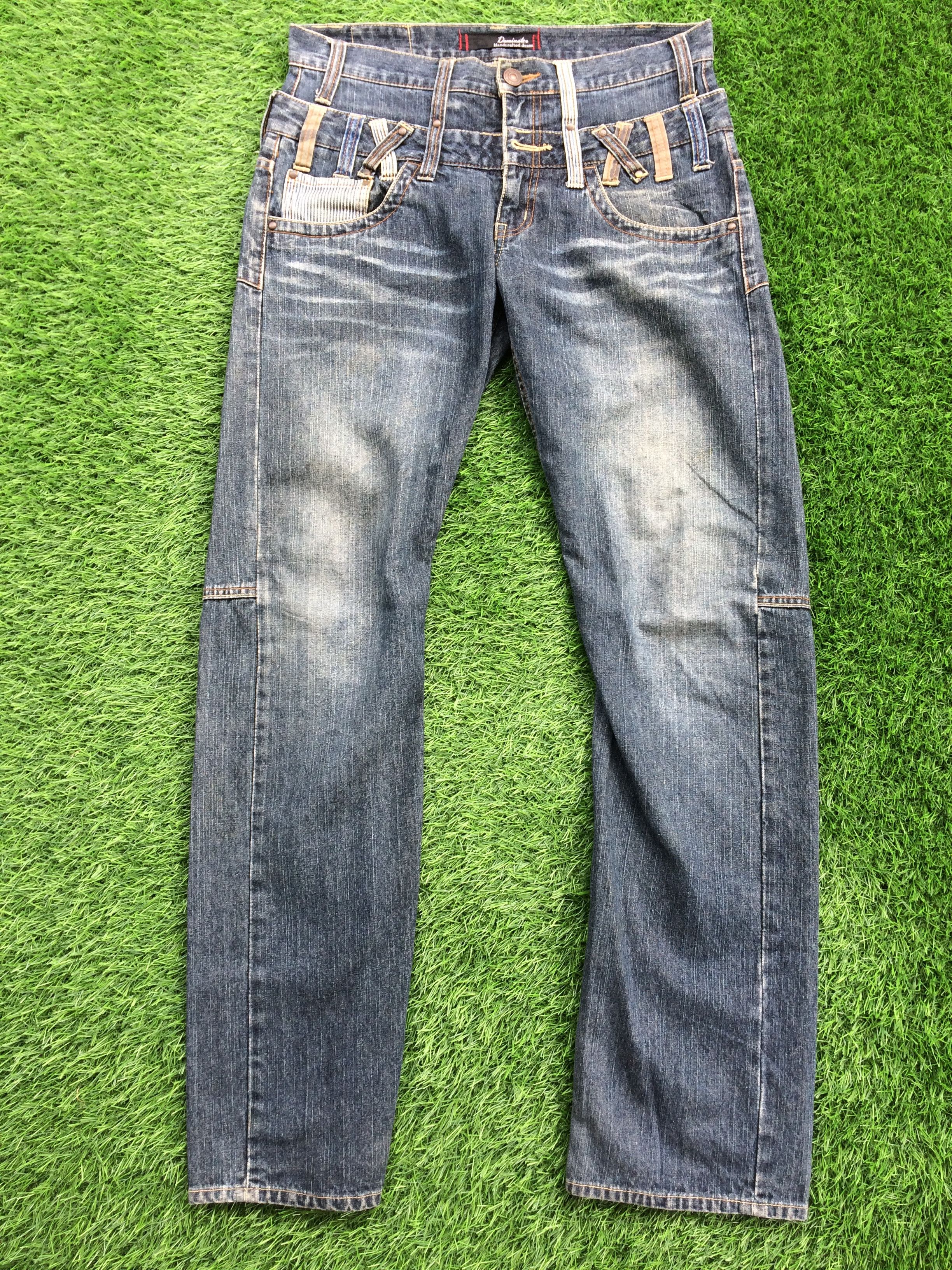 Japanese Brand Japanese Double Waist Denim Jeans Pants D-854 Size US 32 / EU 48 - 1 Thumbnail