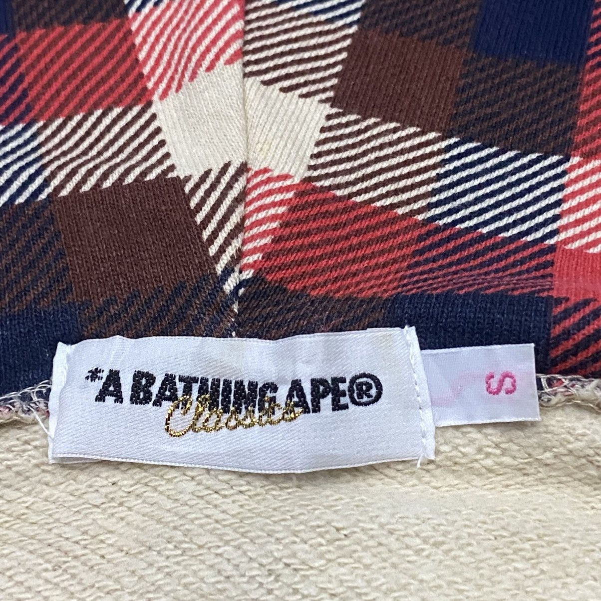 Bape Bape Plaid Full Zip Hoodie Ladies Size S / US 4 / IT 40 - 2 Thumbnail