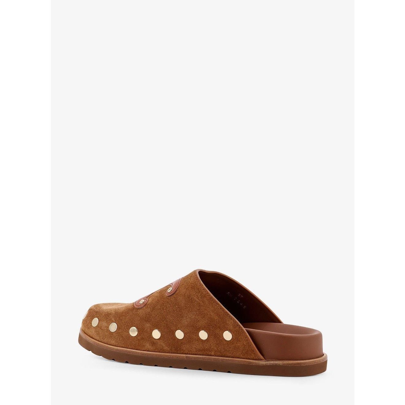 Celine CELINE $970 Cognac Pitea Clogs New & Authentic (Women's size Size US 10 / IT 40 - 3 Thumbnail