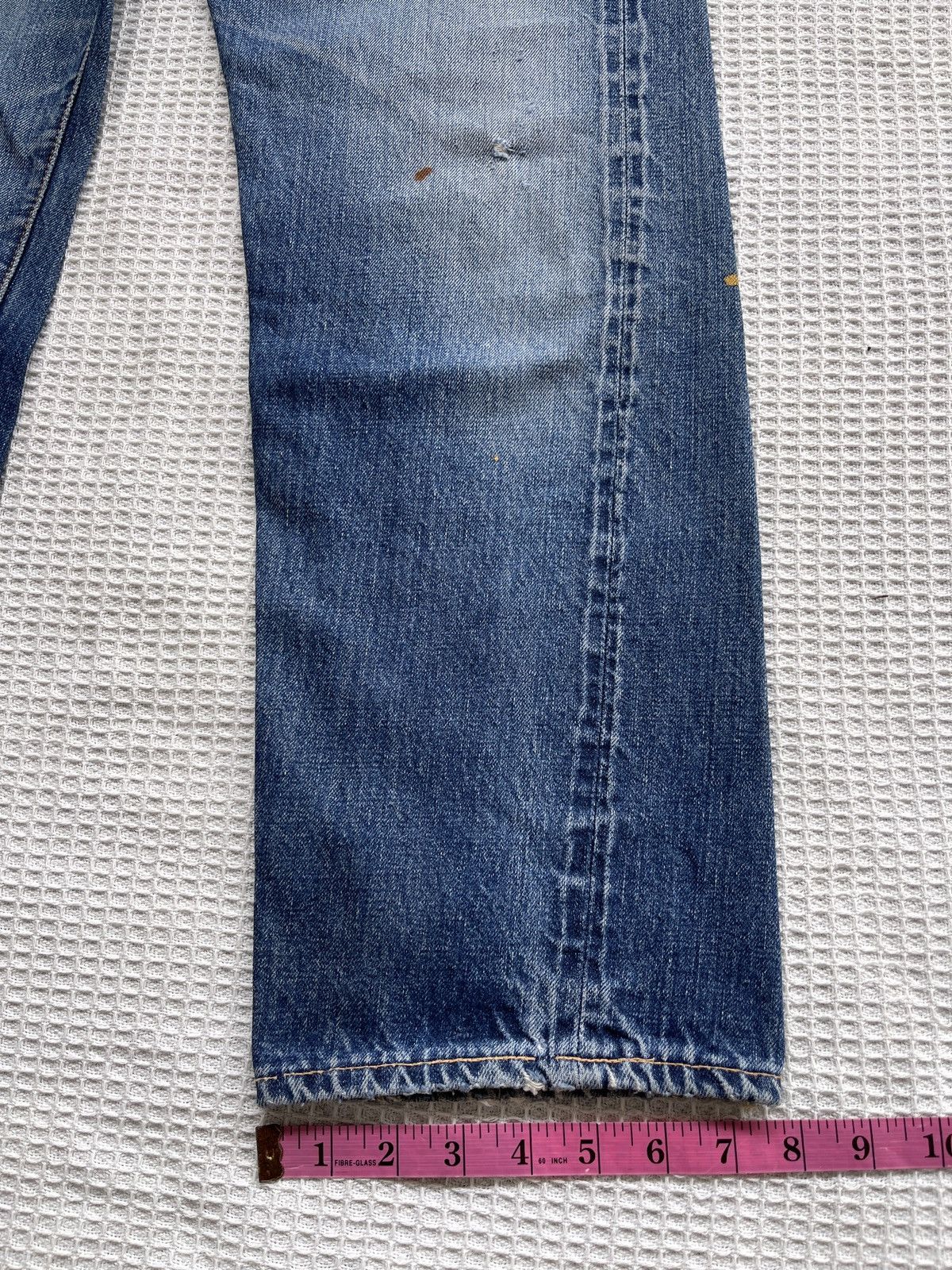 Levi's True Vintage🔥60s Levis 501 Big E Hidden Rivet Selvedge Jeans Size US 30 / EU 46 - 24 Thumbnail
