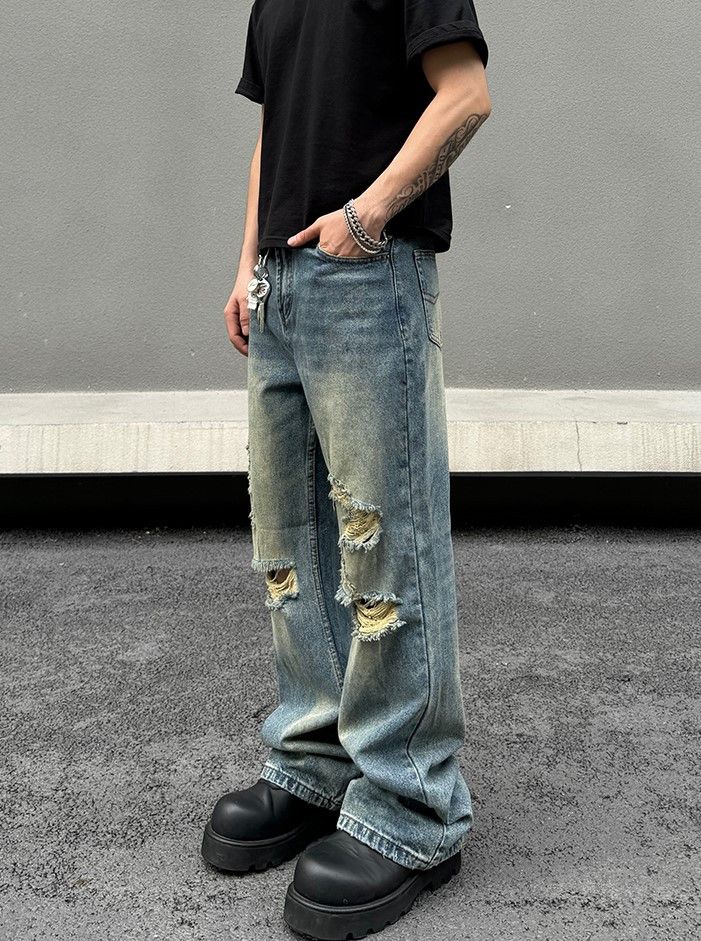 Other Distressed Denim Jeans, Ripped Jeans Size US 32 / EU 48 - 4 Thumbnail