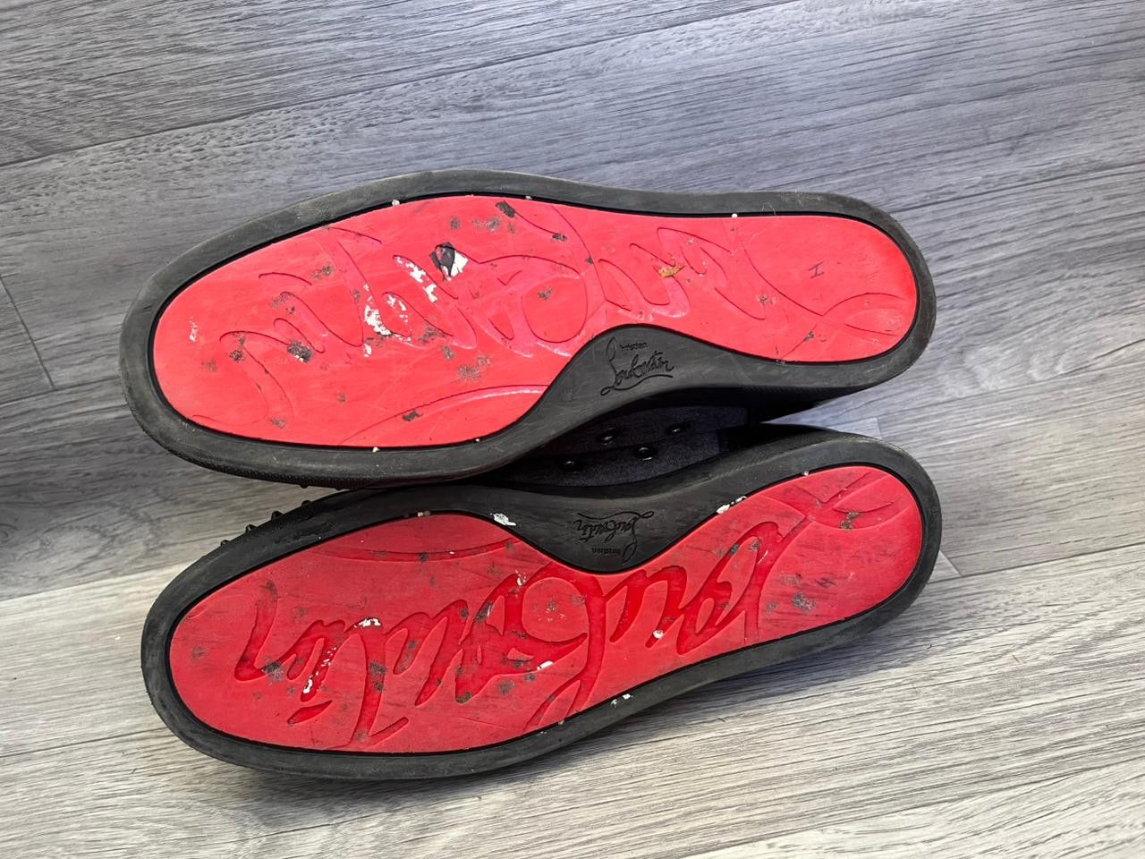 Christian Louboutin Christian Louboutin Louis Junior Spikes Low - Top Sneakers Size US 8 / EU 41 - 11 Thumbnail