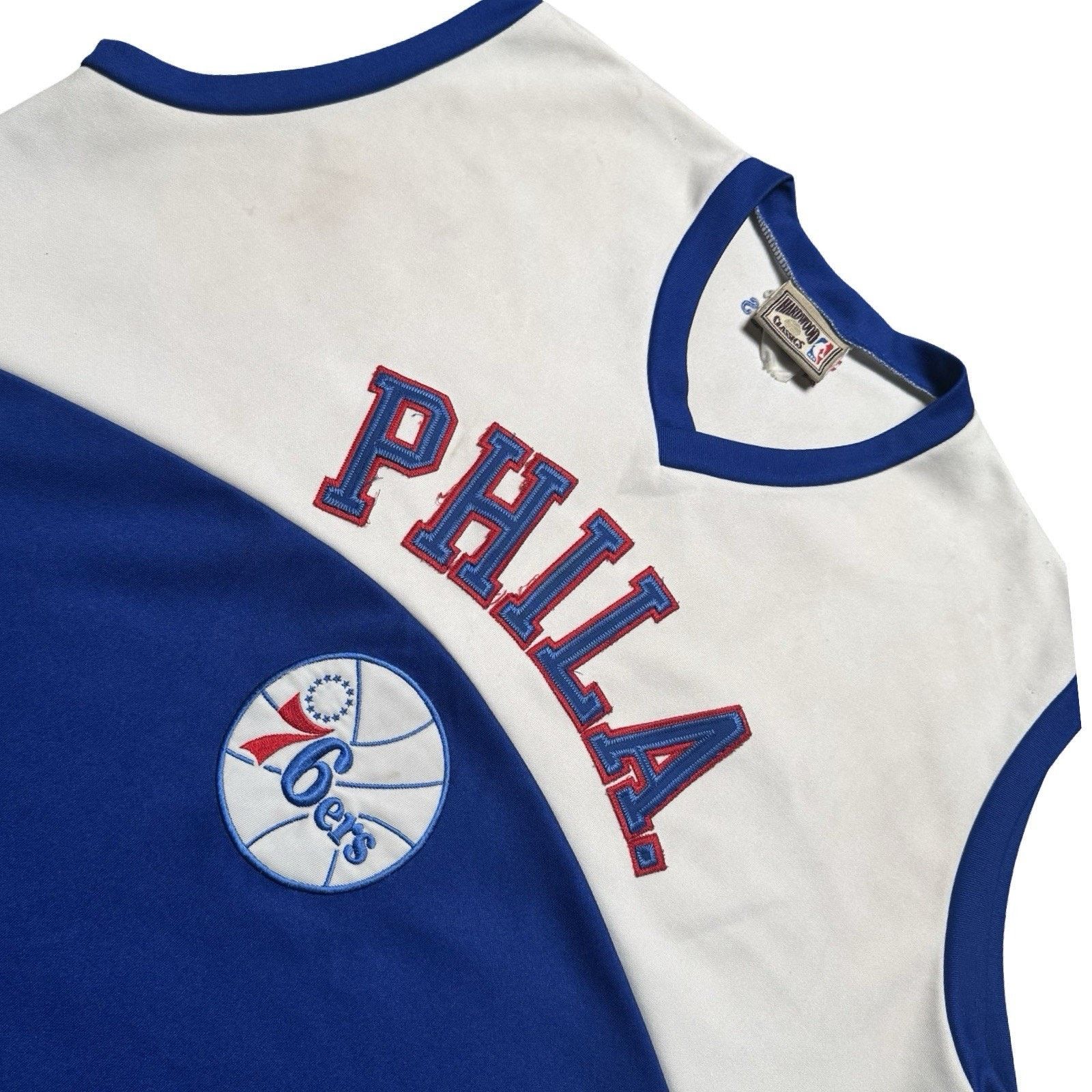 Majestic Philadelphia 76ers Sixers Majestic Hardwood NBA Jersey XL Size US XL / EU 56 / 4 - 3 Thumbnail
