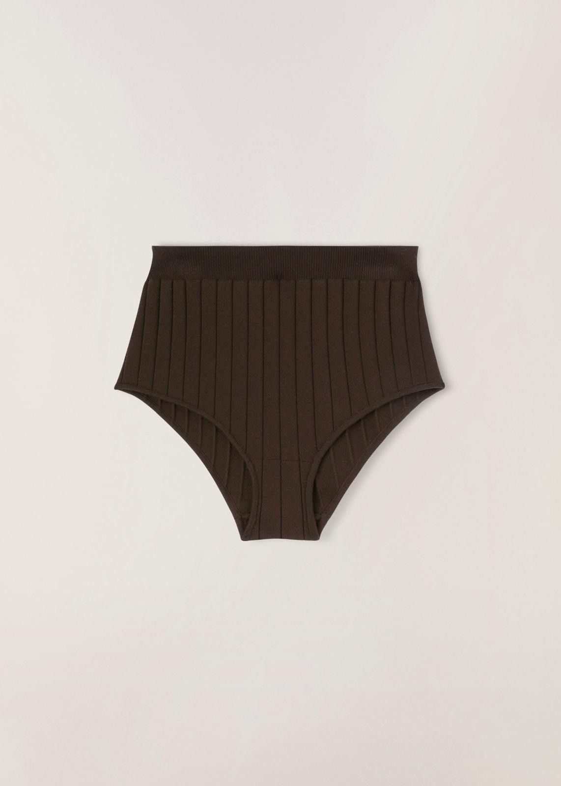 Loro Piana o1srvl11e1024 Cocooning Culotte Fluid Short in Dark Brown Size 26" / US 2 / IT 38 - 1 Thumbnail