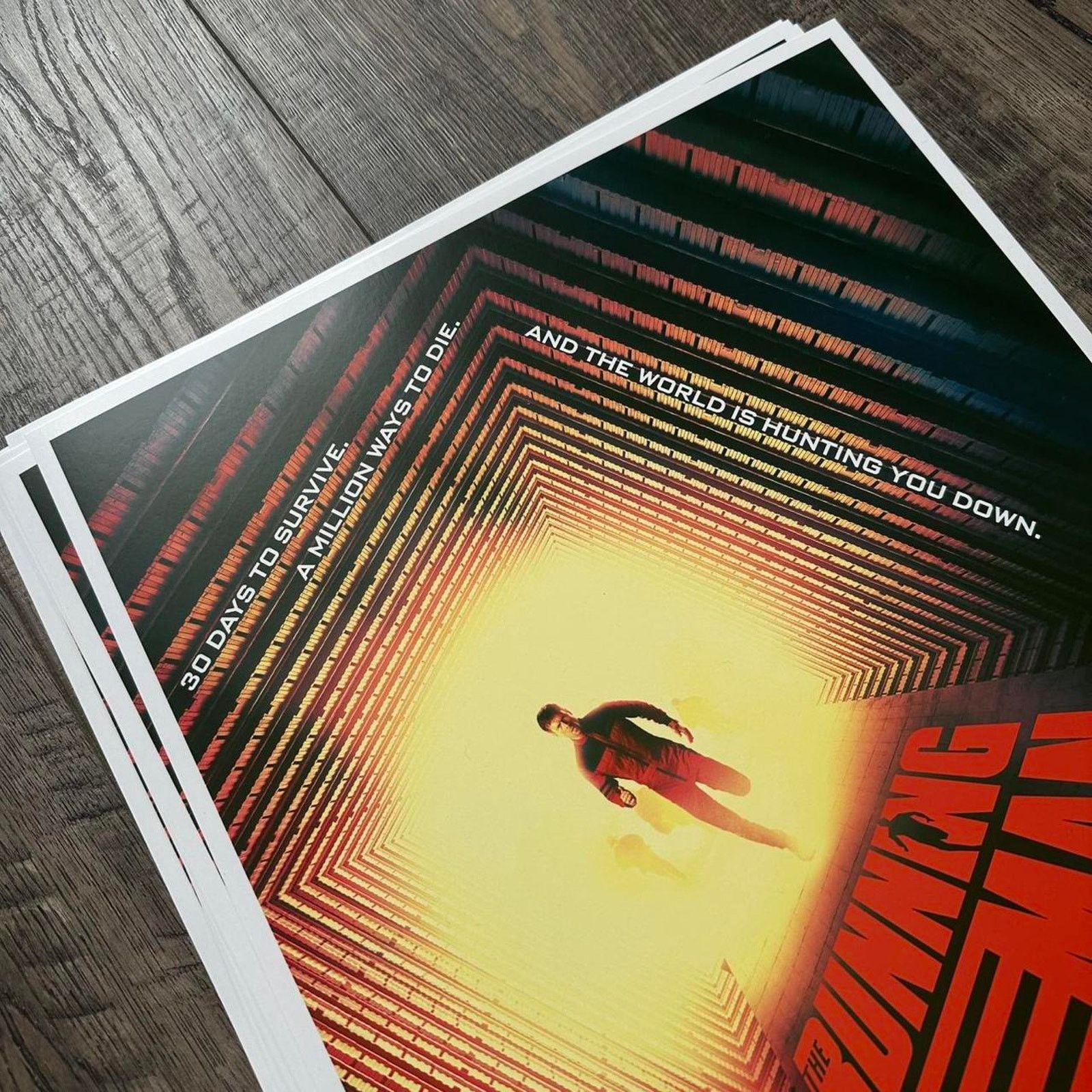 Other 2025 Glenn Powell The Running Man Movie Promo Poster Print Size ONE SIZE - 4 Thumbnail